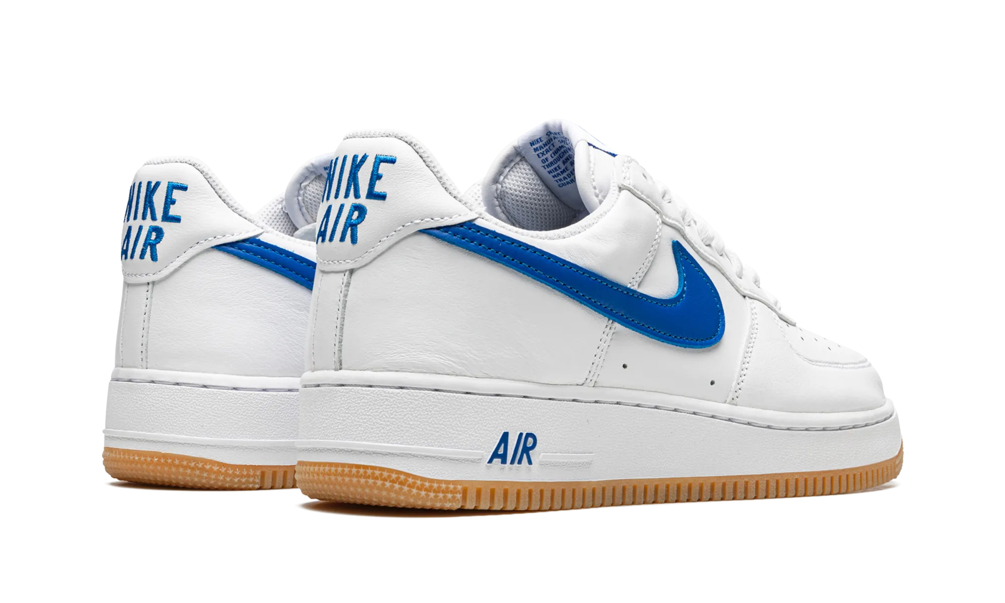 Lightweight Comfort Active Grip Air Force 1 '07 Low "Color of the Month - Royal"