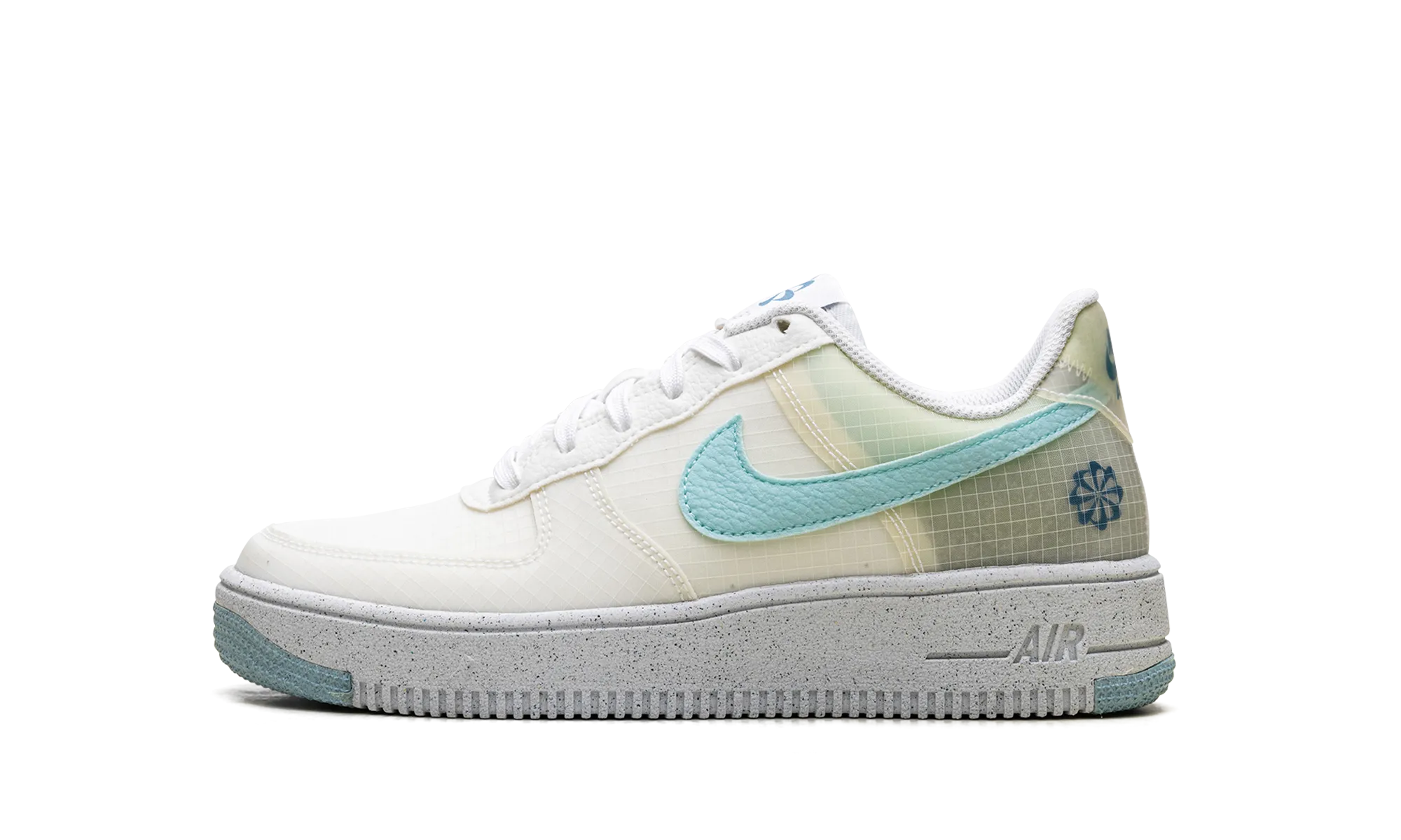 Air Force 1 Low Crater GS "White Copa" PU Outsole Comfortable ankle support