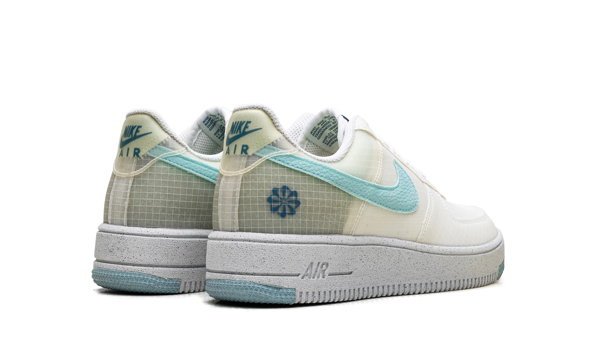 Rugged Ride All terrain Air Force 1 Low Crater GS "White Copa"