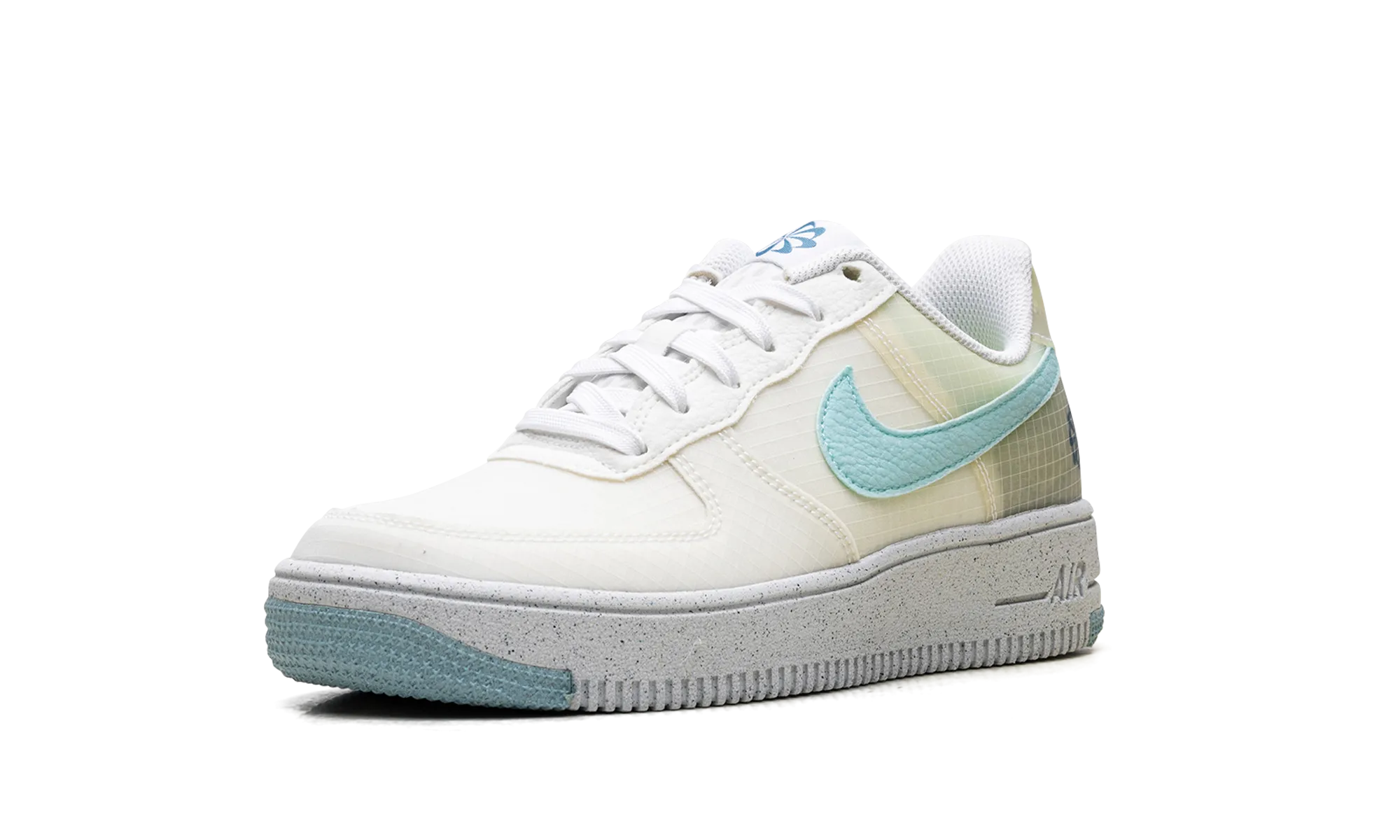Ventilated Design Ride Smooth Air Force 1 Low Crater GS "White Copa"
