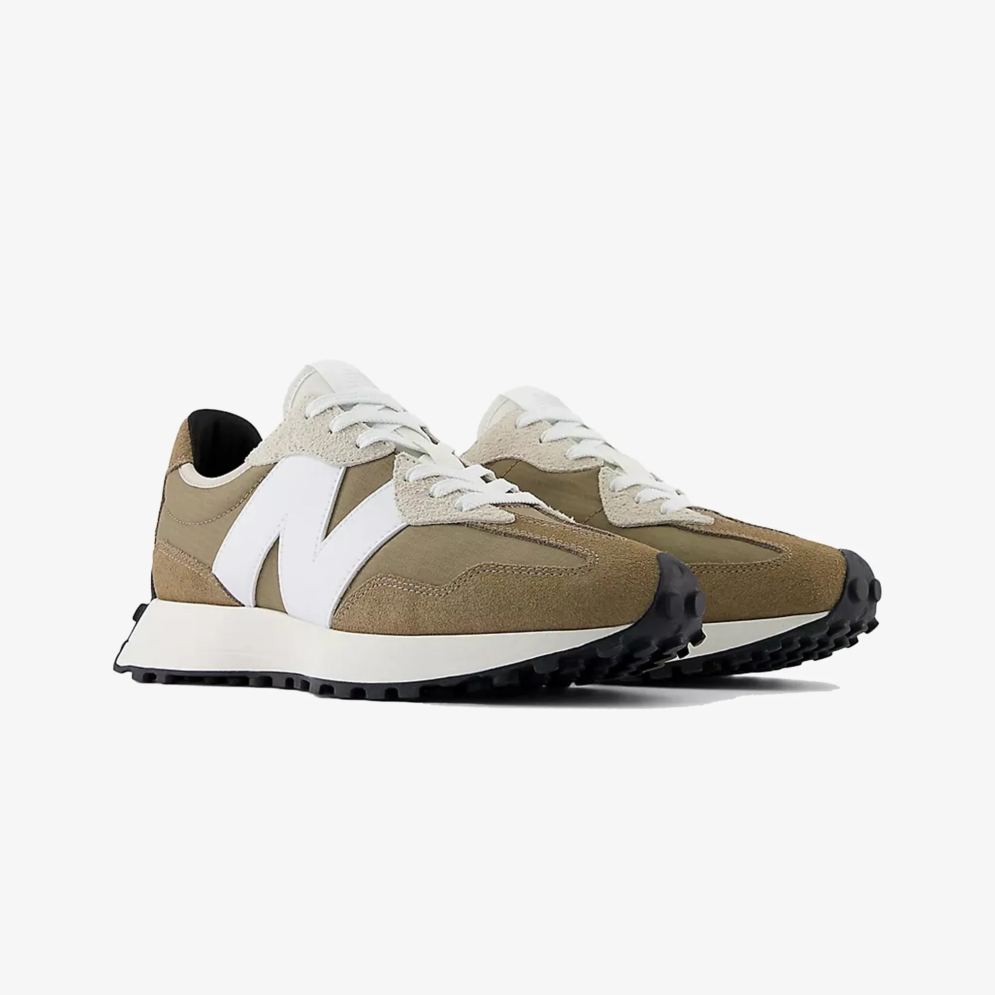Strong - build New Balance | 327 { MUSHROOM/WHITE