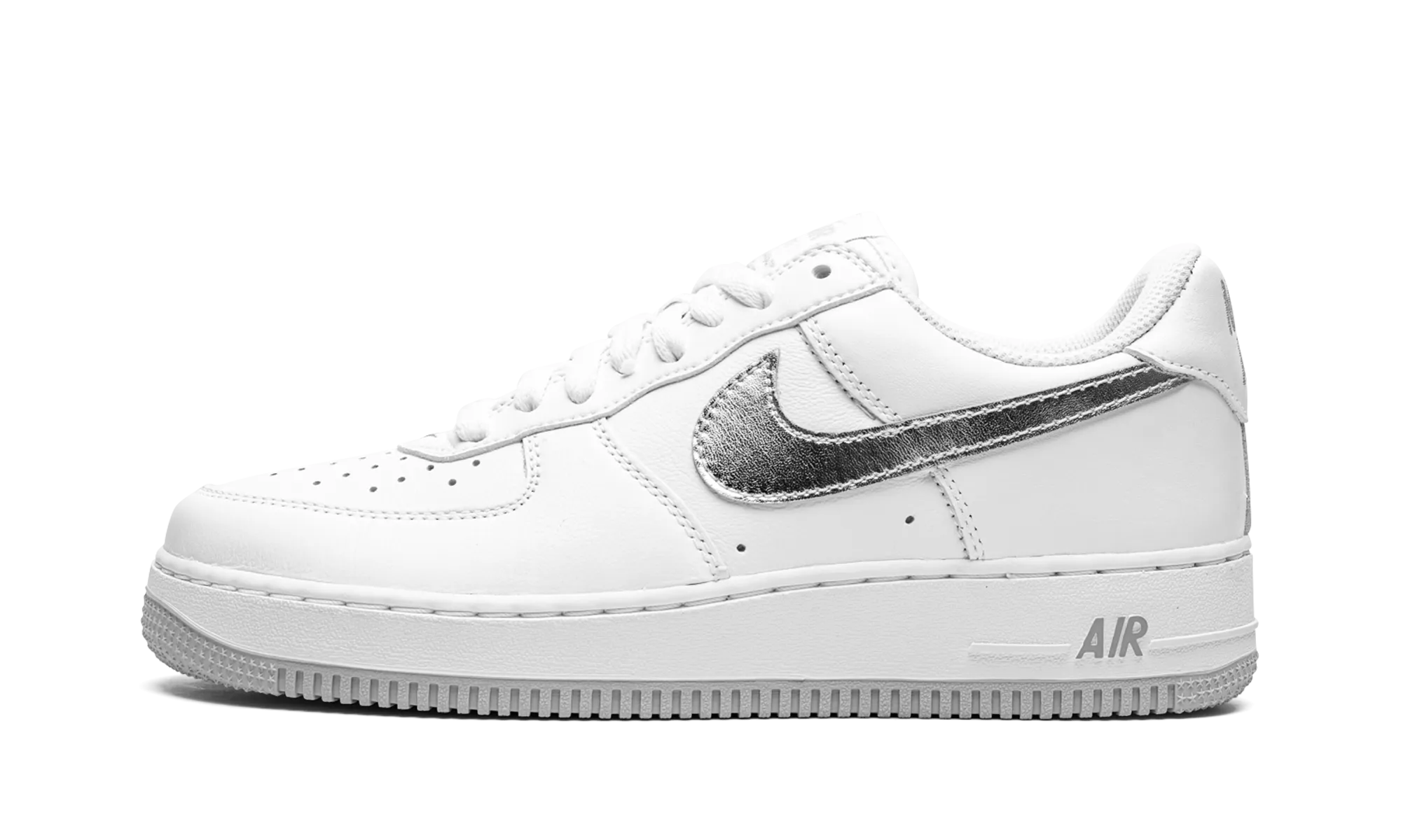 Air Force 1 Low "Silver Swoosh" Lightweight Feel Urban Comfort