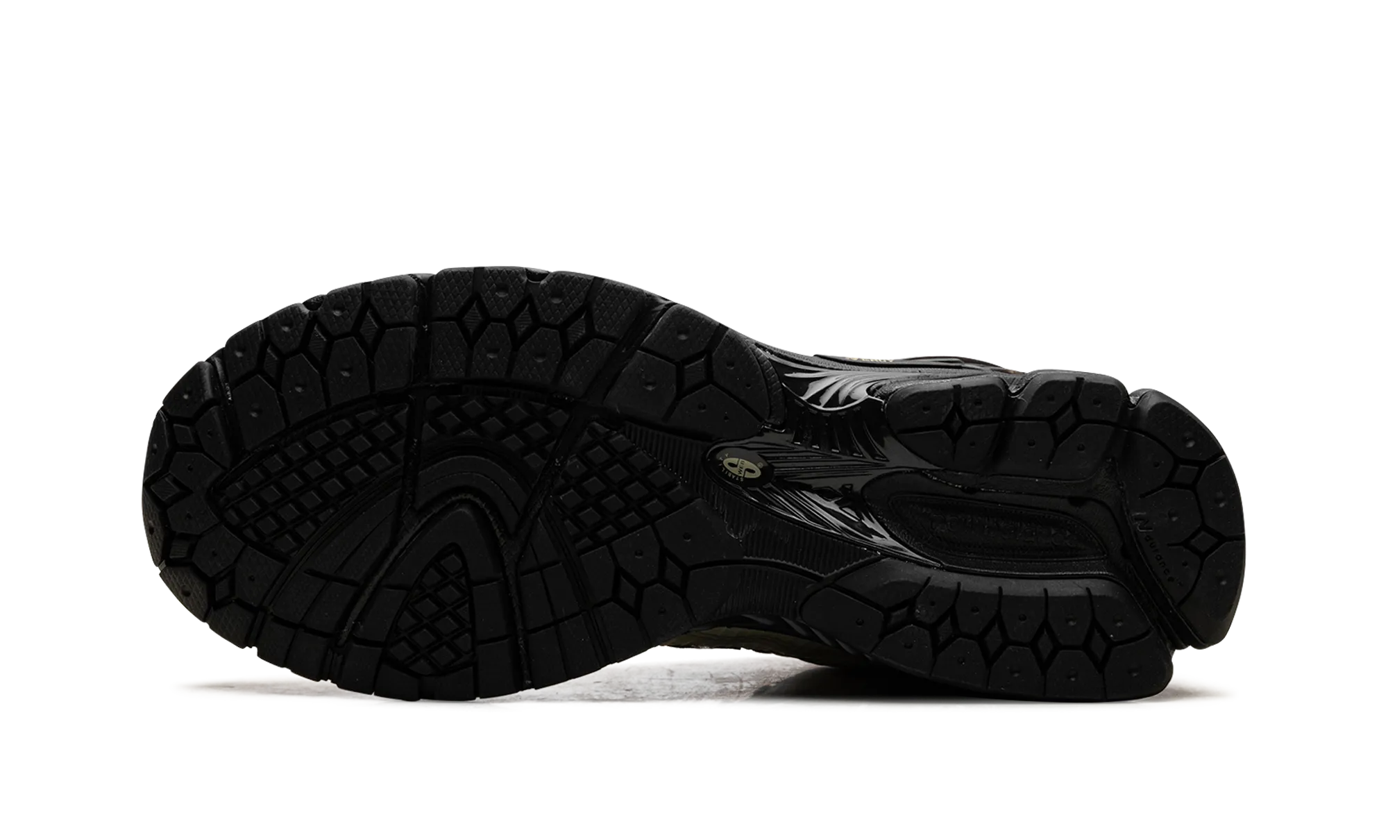 user - friendly logo - embroidered shoes 1906R "Pistachio Butter Black"