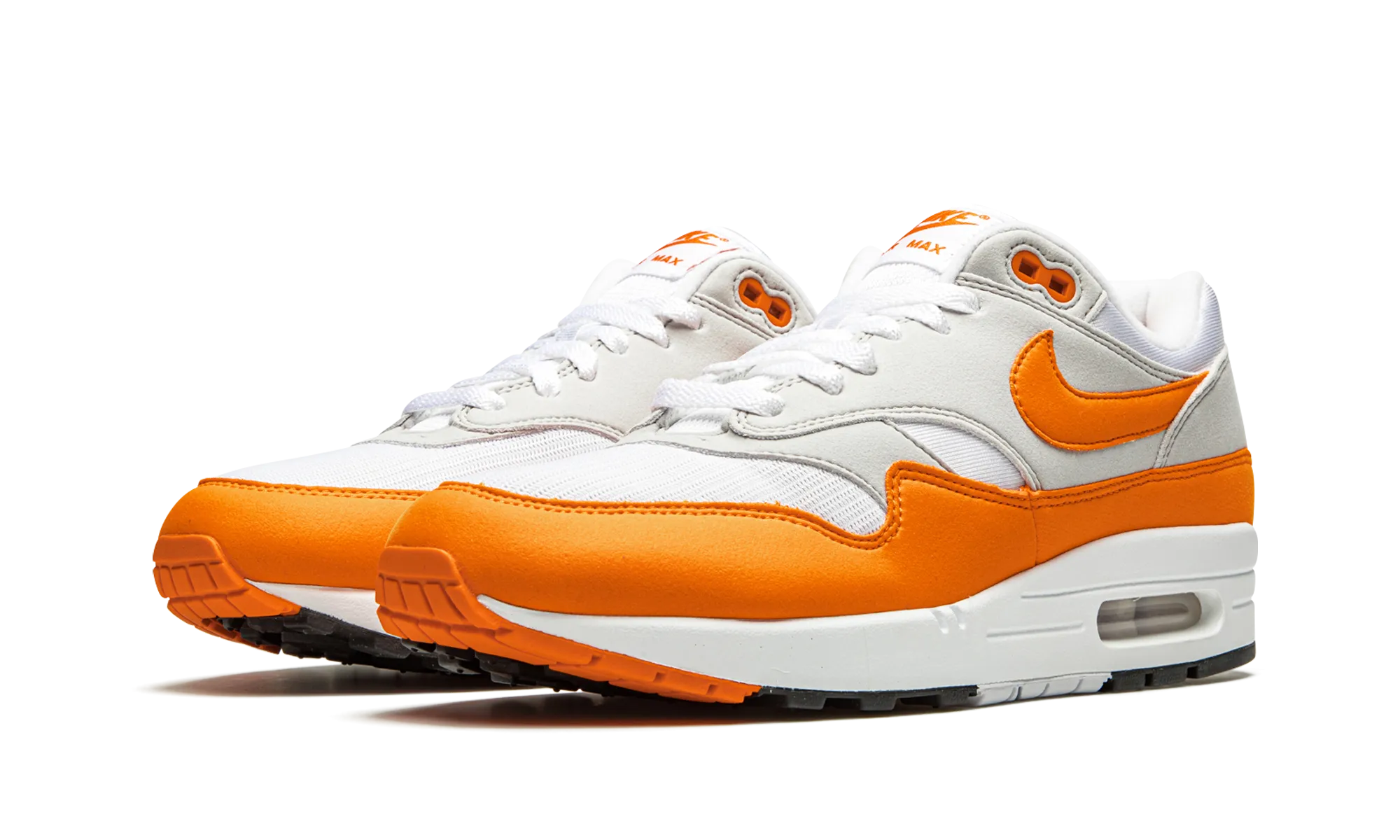 Air Max 1 Anniversary "Magma Orange" Gloves indoor - workout running shoes