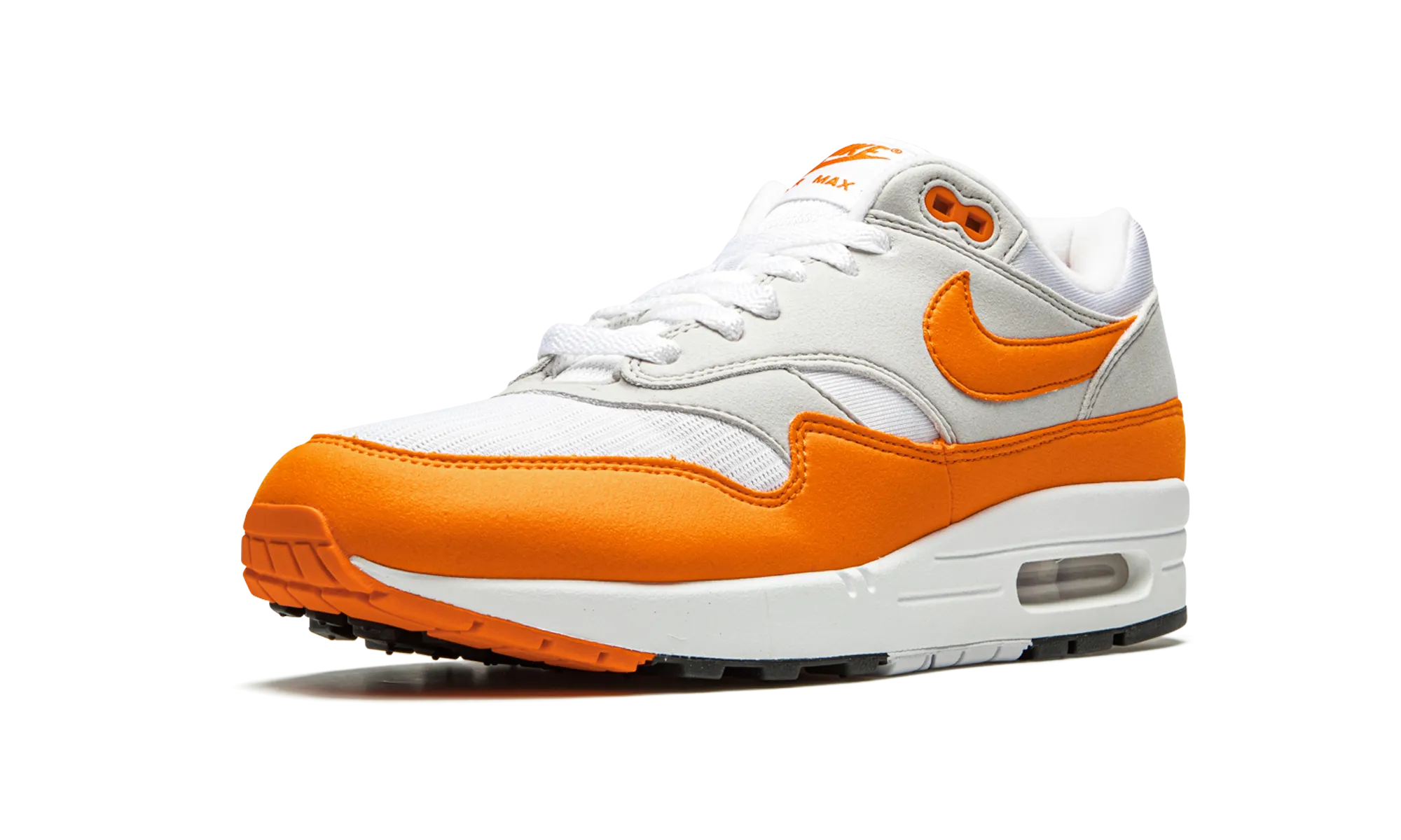 odor - resistant running shoes zip - up shoes Air Max 1 Anniversary "Magma Orange"
