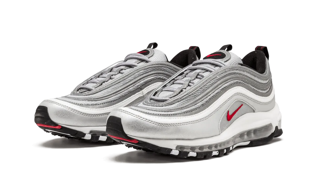 Air Max 97 OG QS "Silver Bullet 2016 RELEASE" Vegan - friendly padded - collar - comfortableness shoes