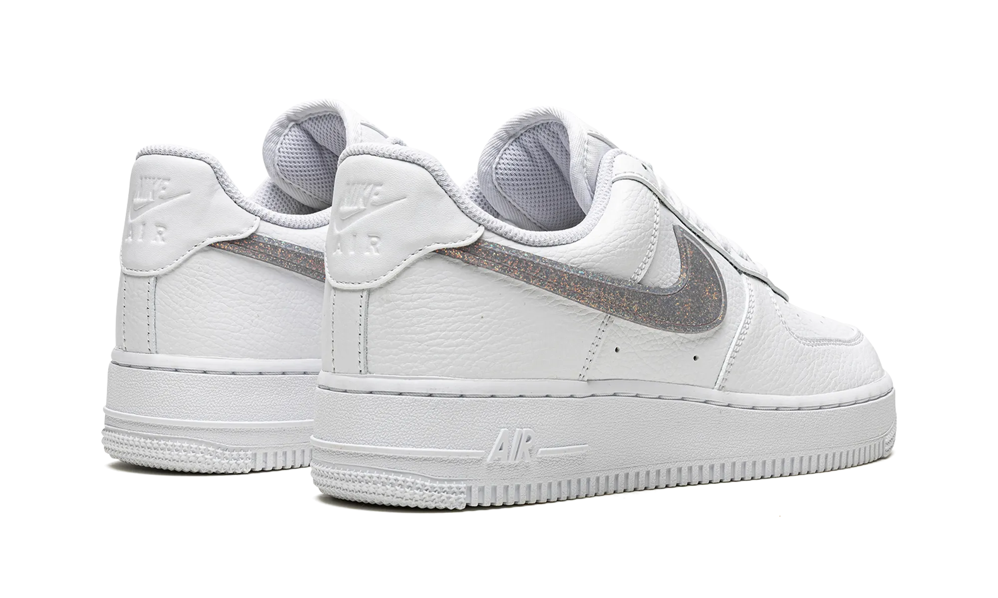 Stable Heel AIR FORCE 1 '07 ESS WMNS "Glitter Swoosh - Canyon Purple"