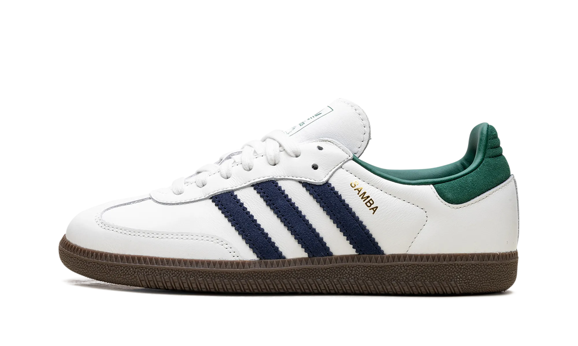 Drawstring Lace Samba OG "Black White Collegiate Green"