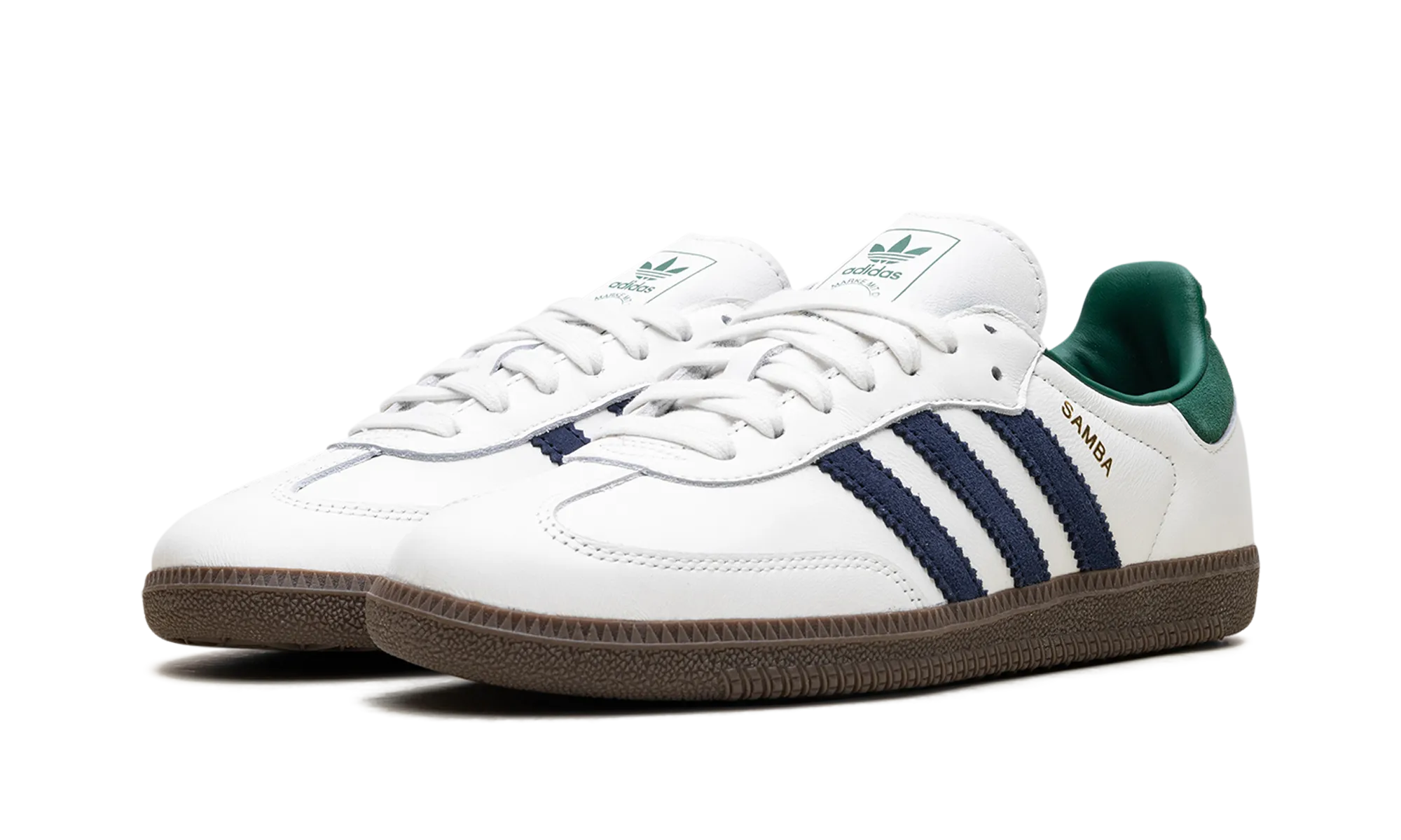 Compact Samba OG "Black White Collegiate Green"