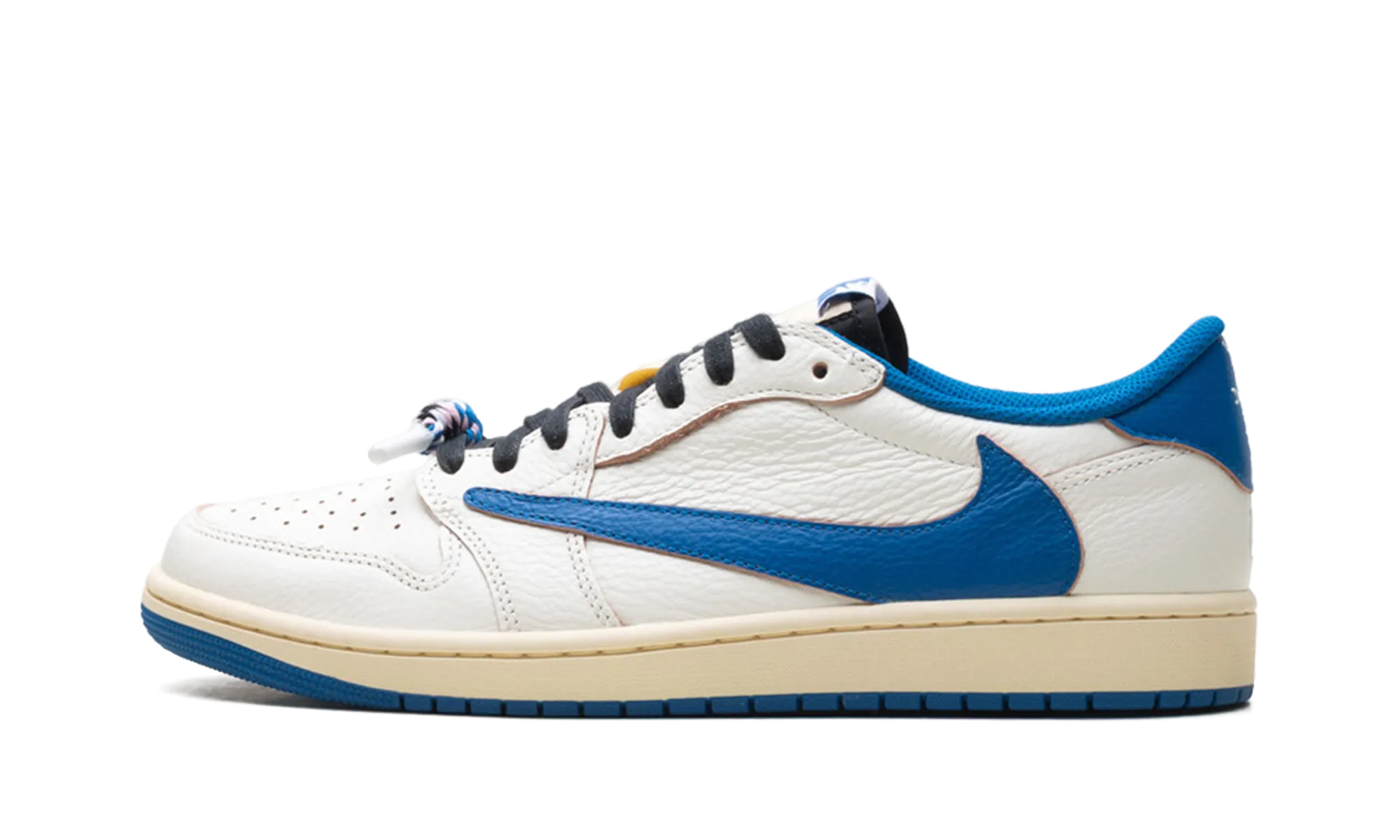 Air Jordan 1 Low "Travis Scott - Fragment - Sail" Comfortable Sole All-around ease