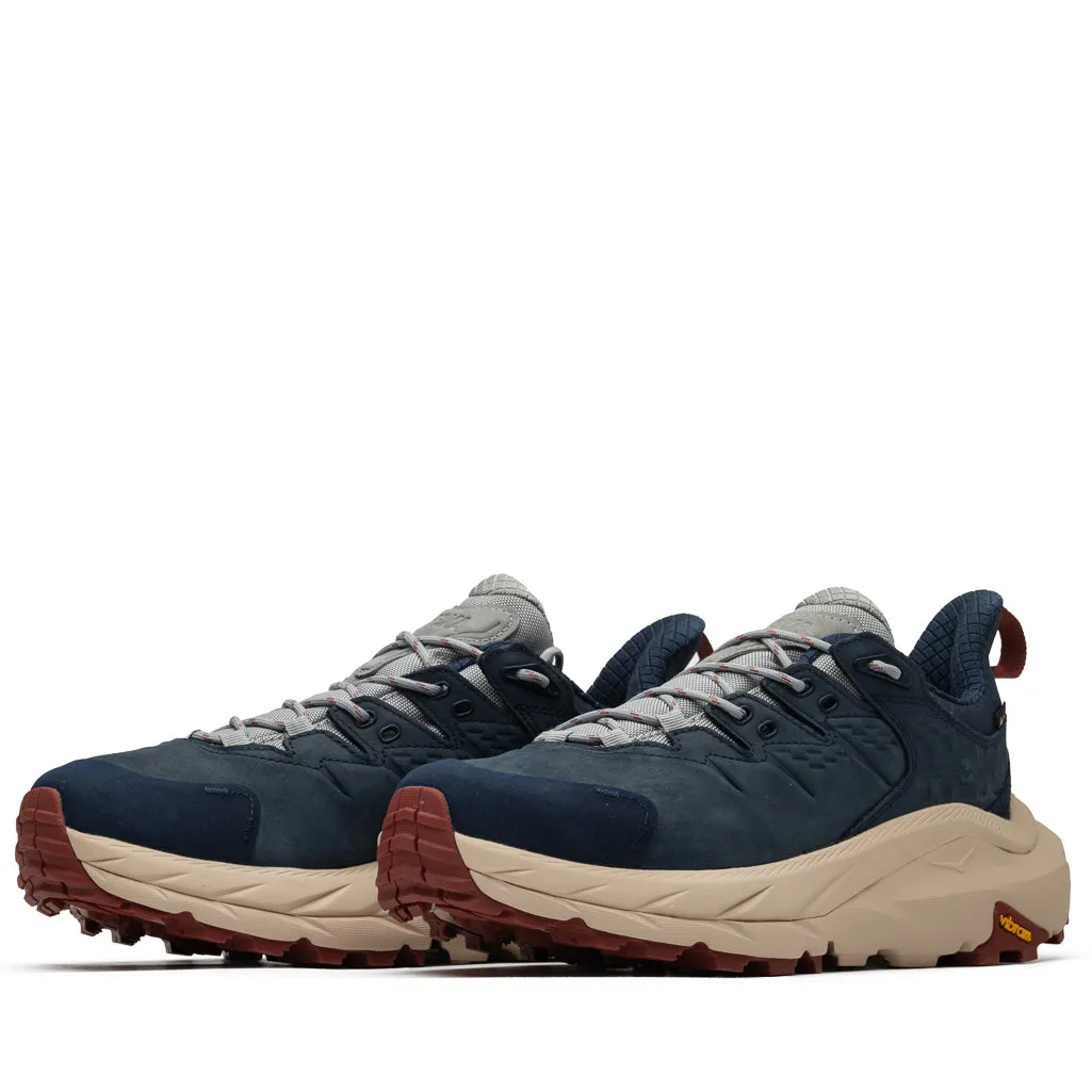 Comfortable Heel Hoka U Kaha 2 Low GTX - Limestone/Shifting Sand