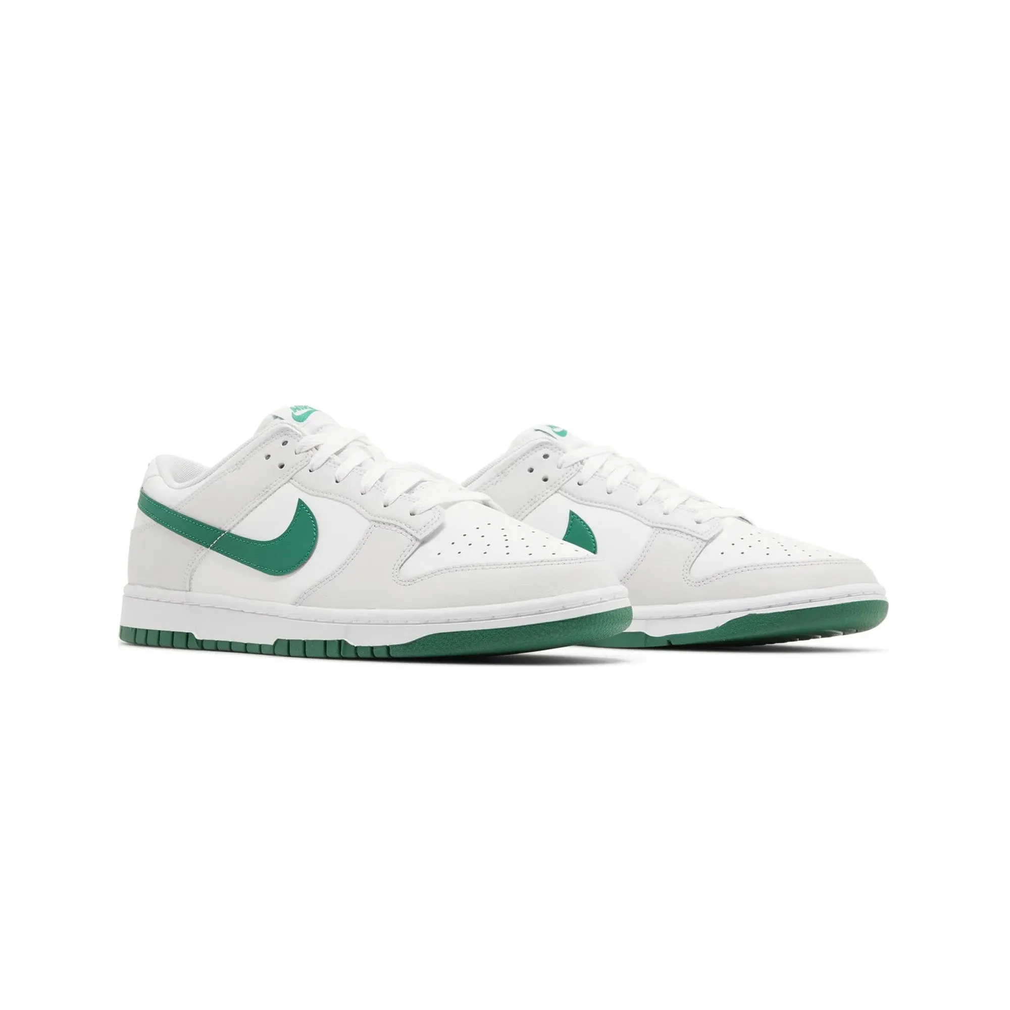 Nike Dunk Low 'Summit White Malachite' (2024) Cushioned Tongue Bold Details