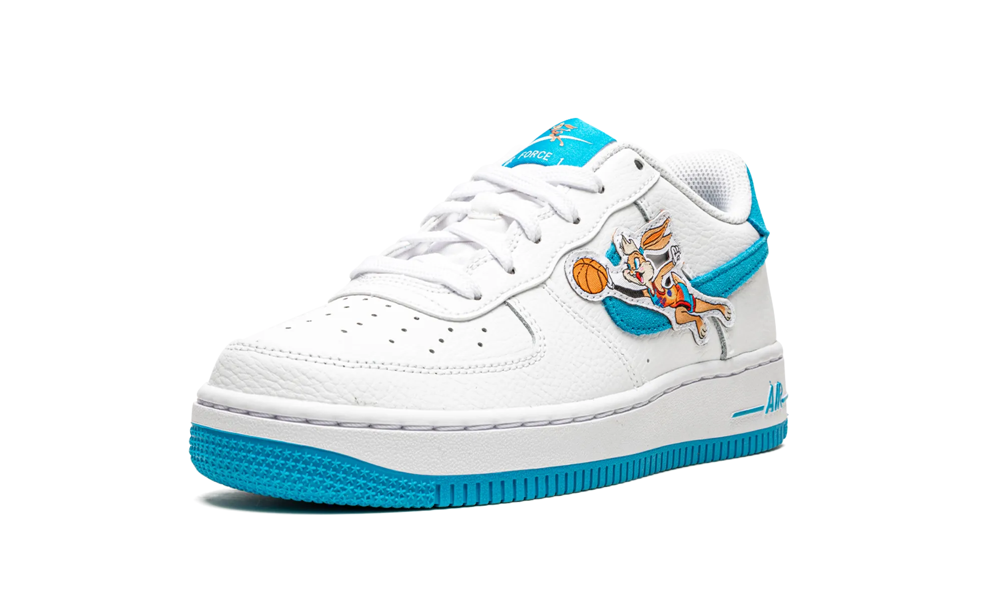 Abrasion Resistance Active Step Air Force 1 Low GS "Space Jam - Hare"