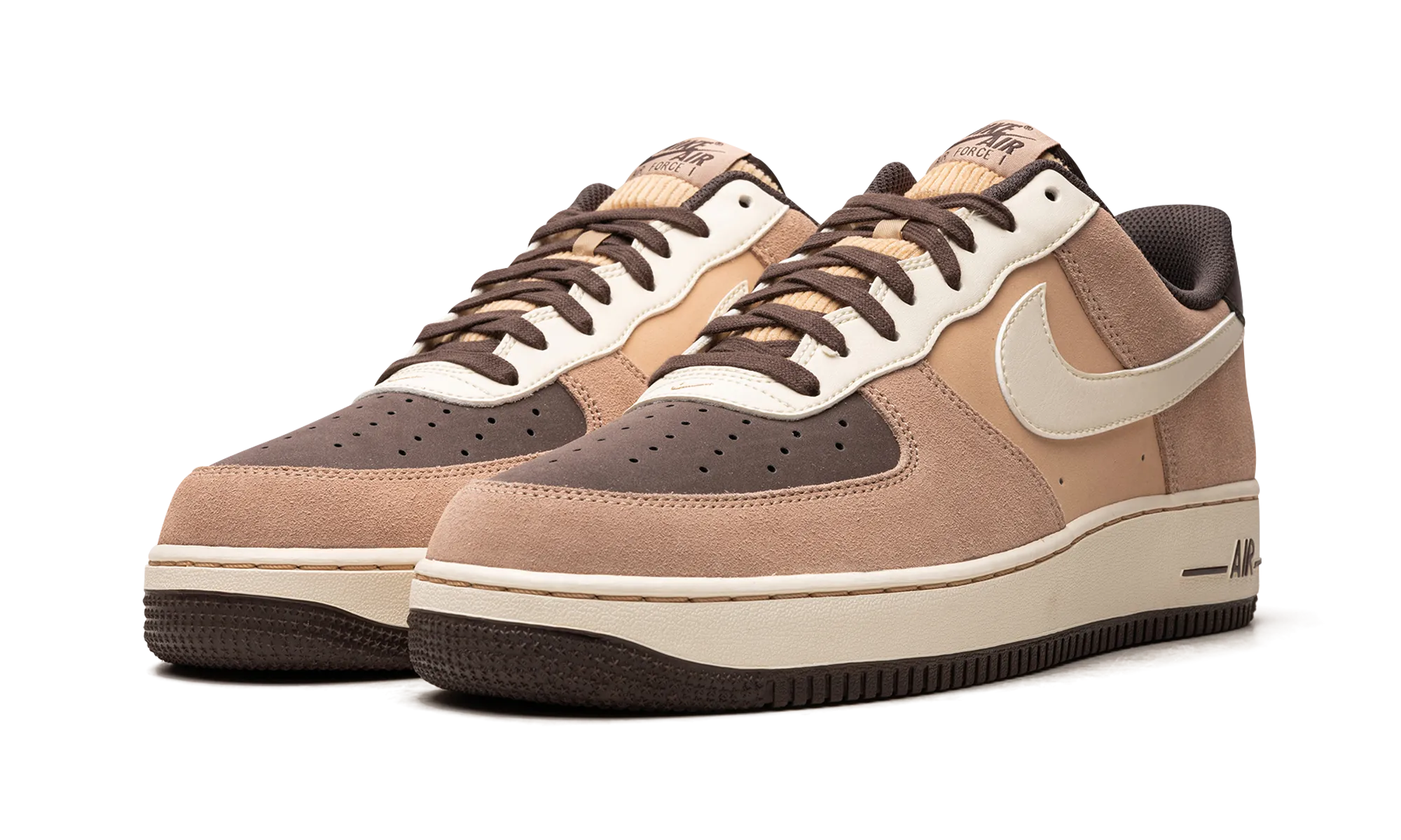 Shock Resistance adjustable footwear Air Force 1 Low "Hemp/Coconut Milk"