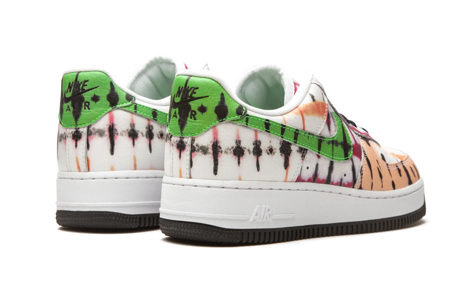 Slide Friendly WMNS Air Force 1 Low "Black Tie-Dye"