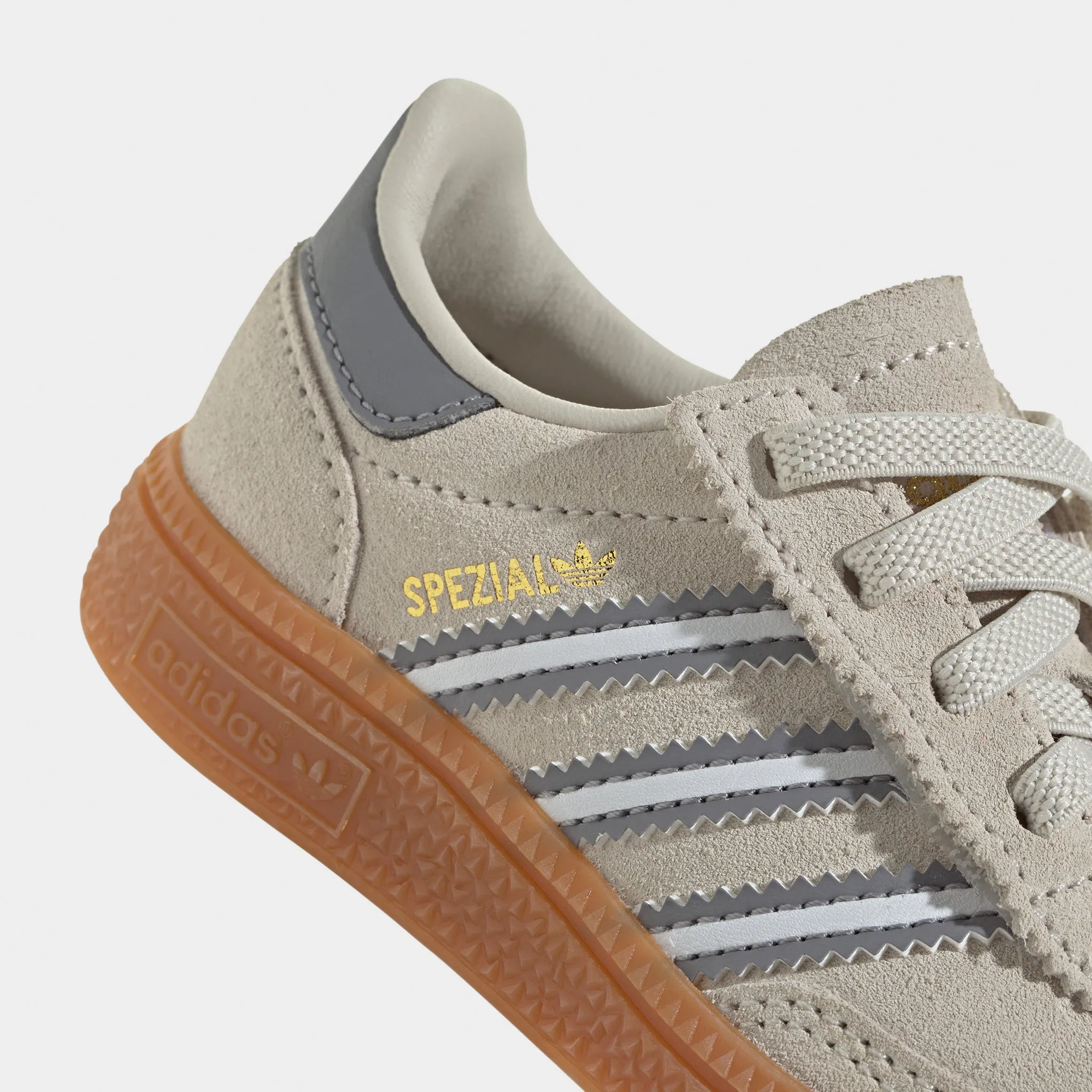 adidas Originals Infants' Handball Spezial Tan / Green Functional Style Impact Absorbing Insoles