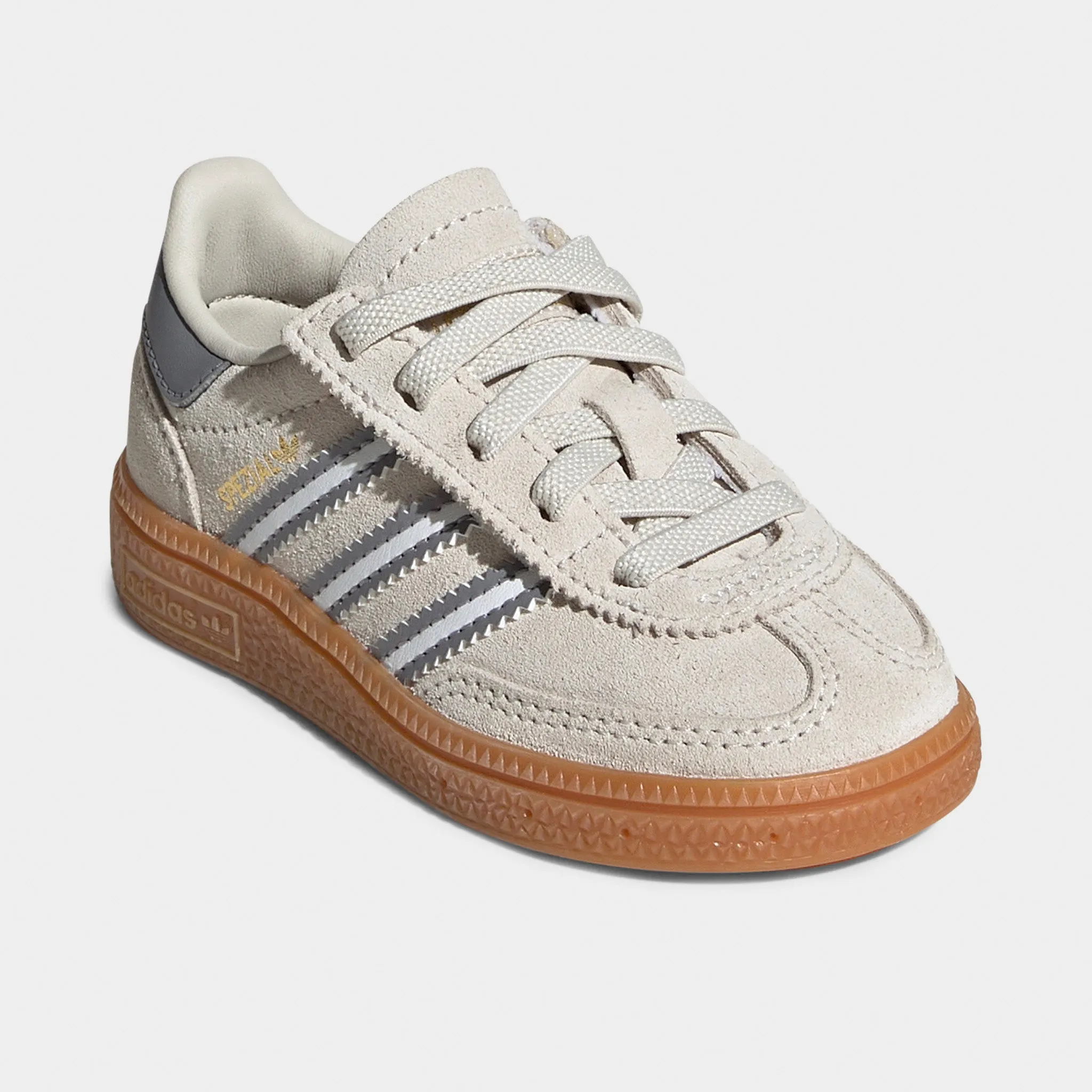 Energy Return Outsole Vibrant Look adidas Originals Infants' Handball Spezial Tan / Green