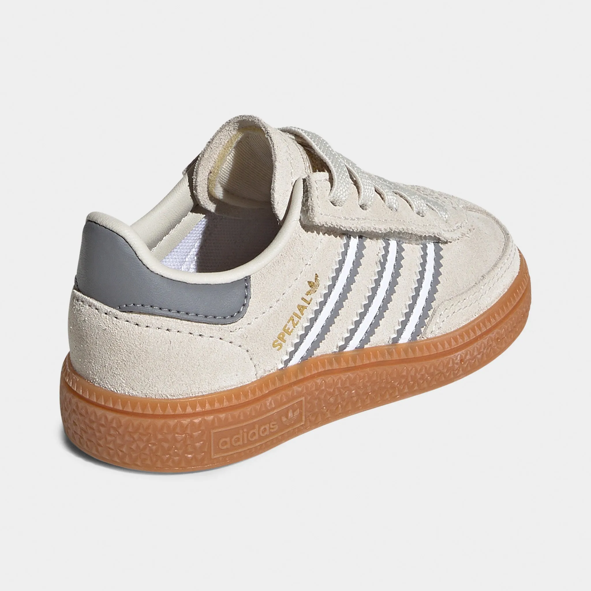 adidas Originals Infants' Handball Spezial Tan / Green Quick Drying Technology Torsional Stability