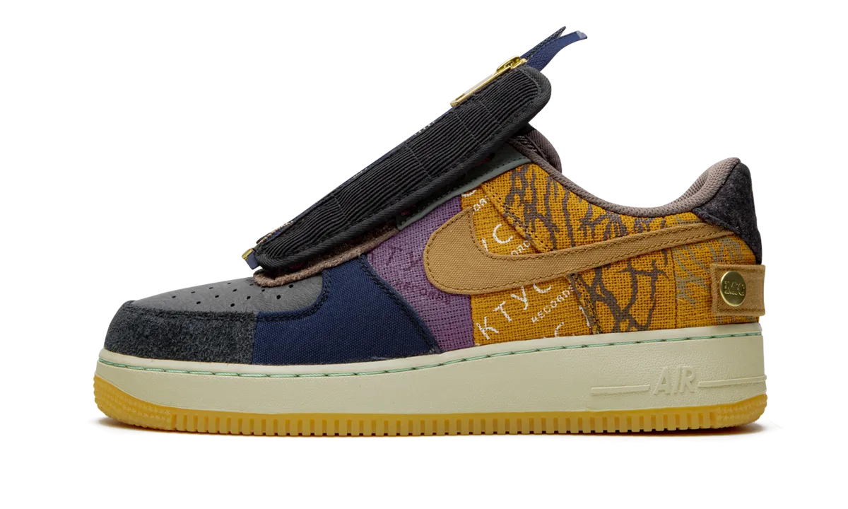 Shock Absorbing Padding Air Force 1 Low "Travis Scott - Cactus Jack"