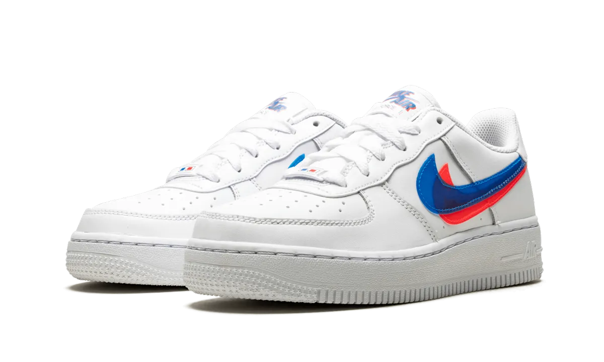 Comfortable Straps Air Force 1 LV8 KSA GS "3D Glasses"