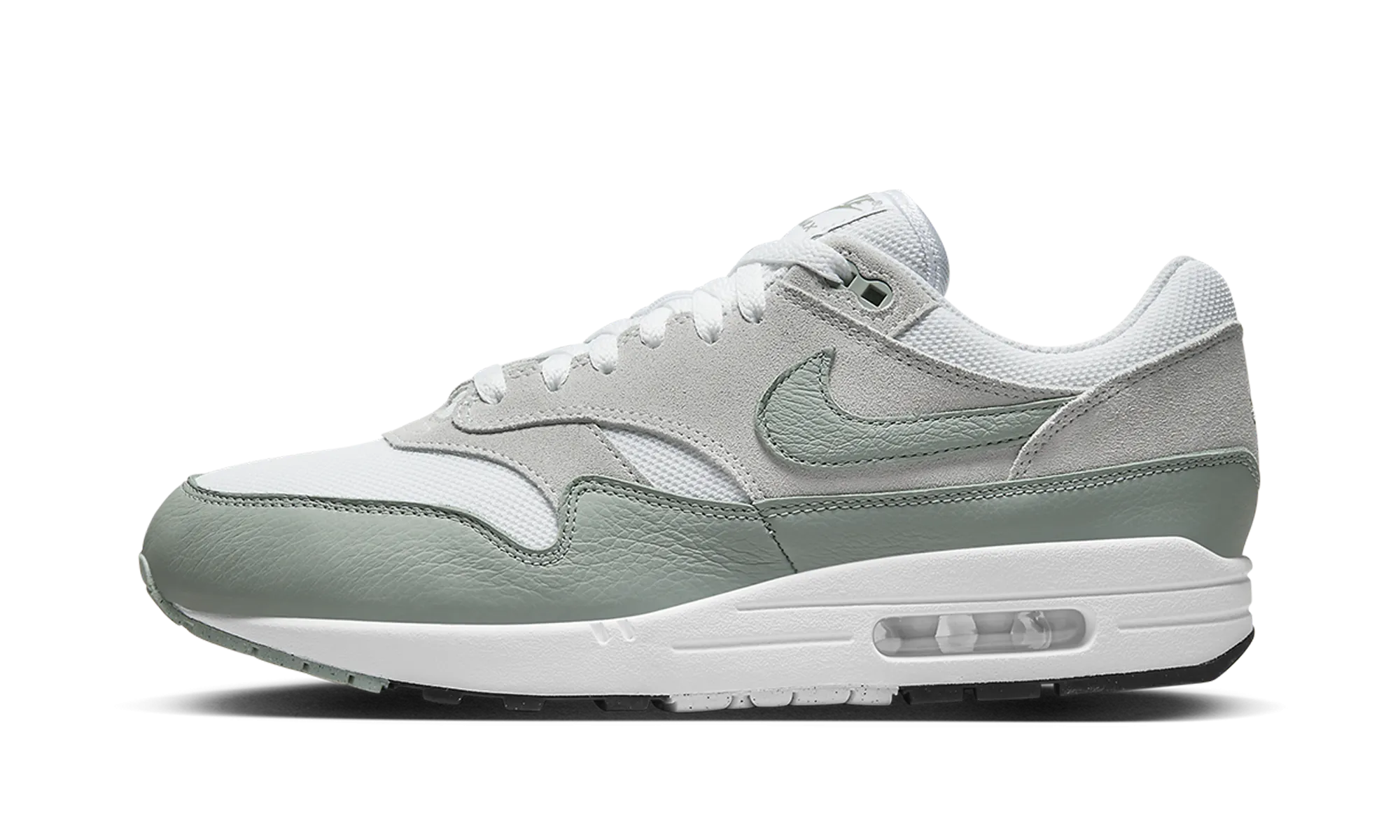 running in the humidity shoes Air Max 1 "White Mica Green"