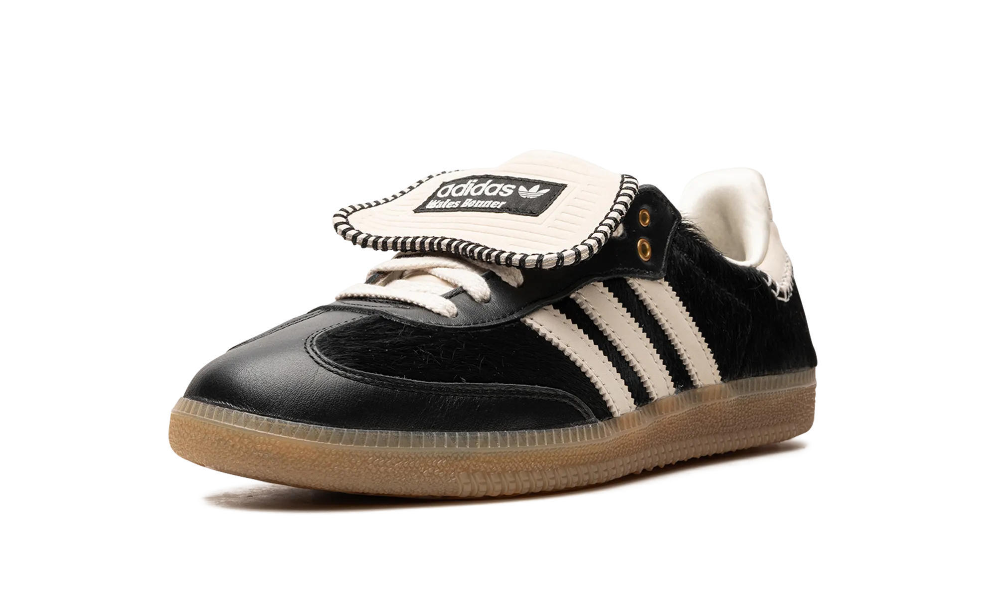Samba "Wales Bonner - Black Pony Hair" Kick Step