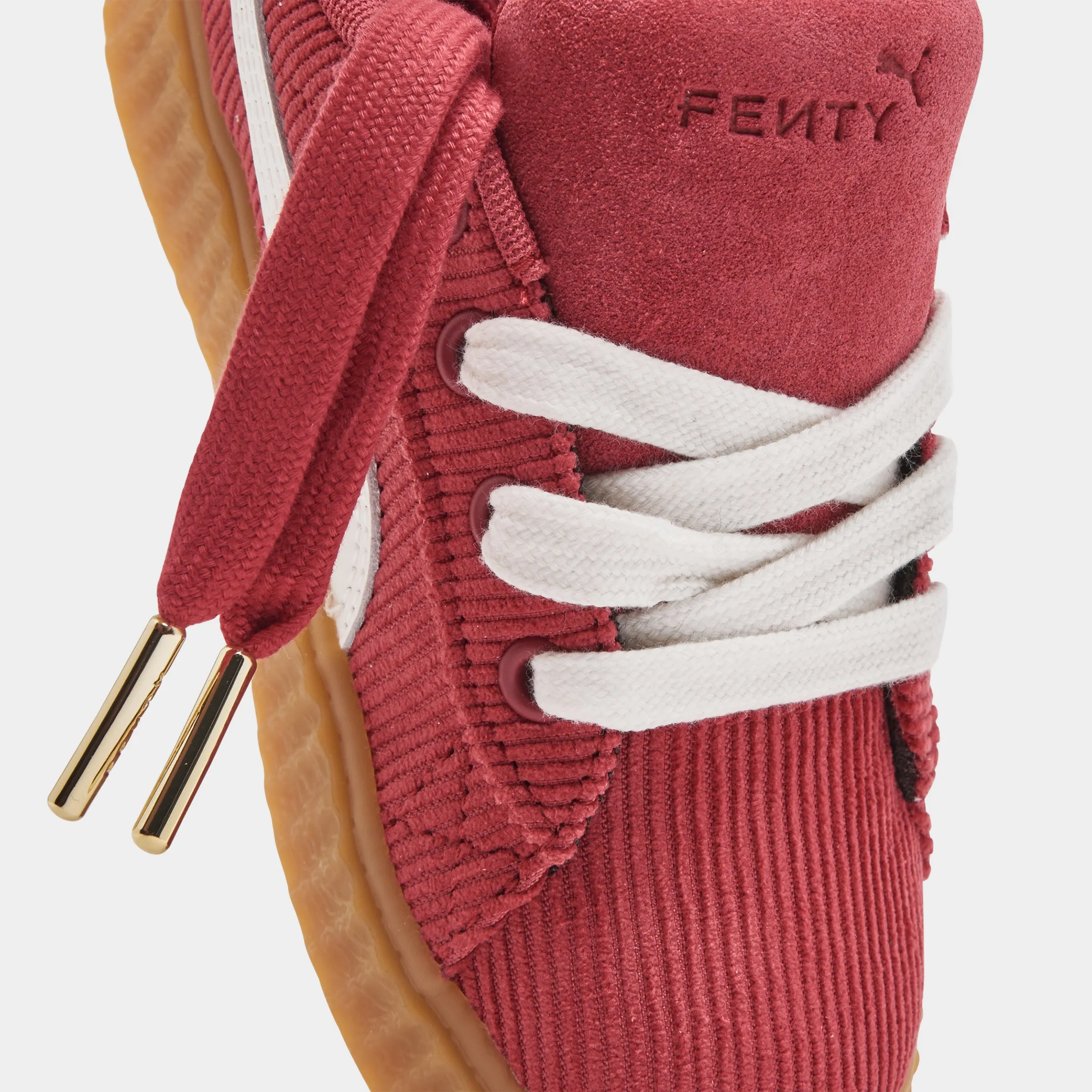 PUMA x FENTY Toddlers' Creeper Phatty Corduroy / Club Red Neutral Style Open Fit