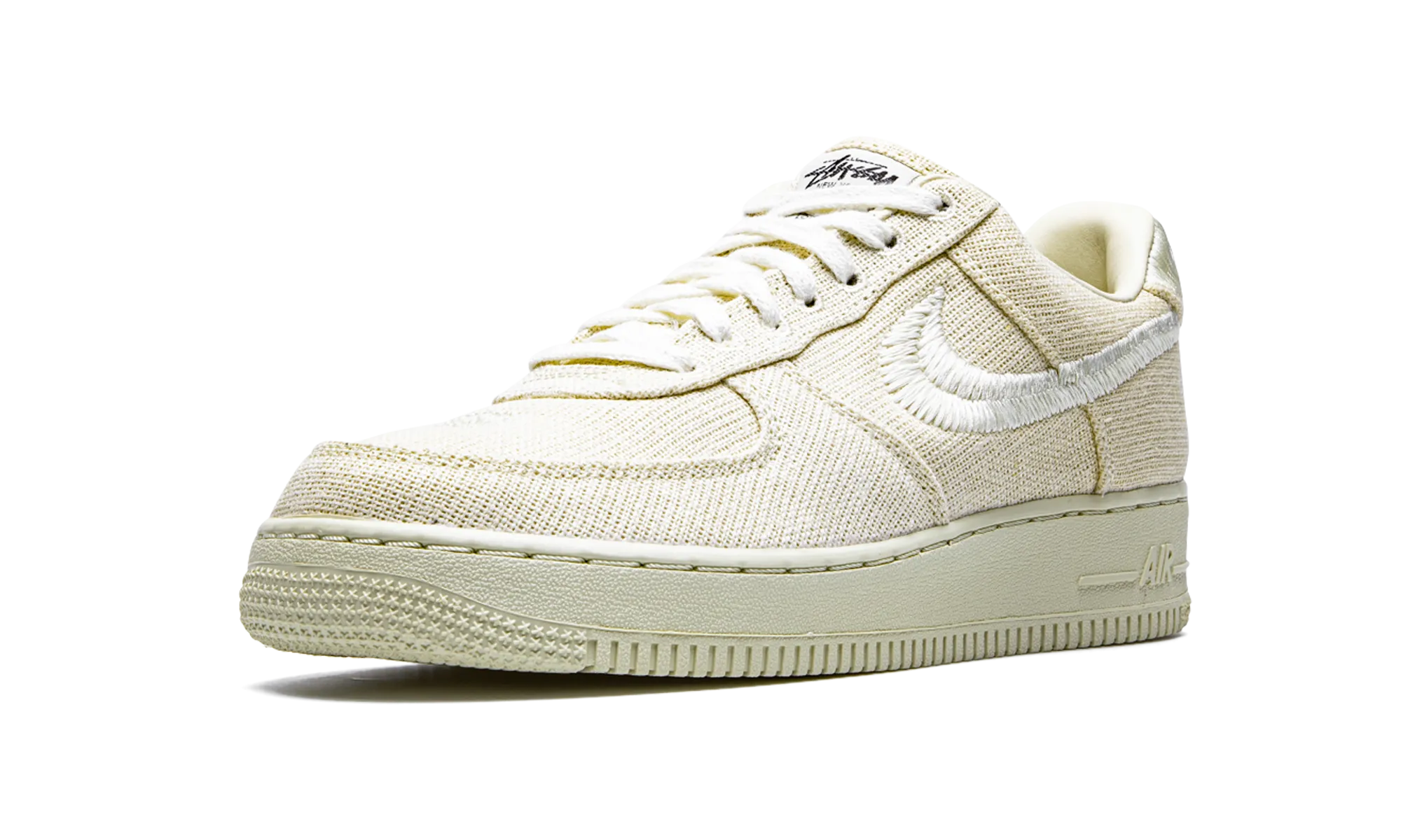 Strong Stitching Smooth Walk Air Force 1 Low "Stussy - Fossil"