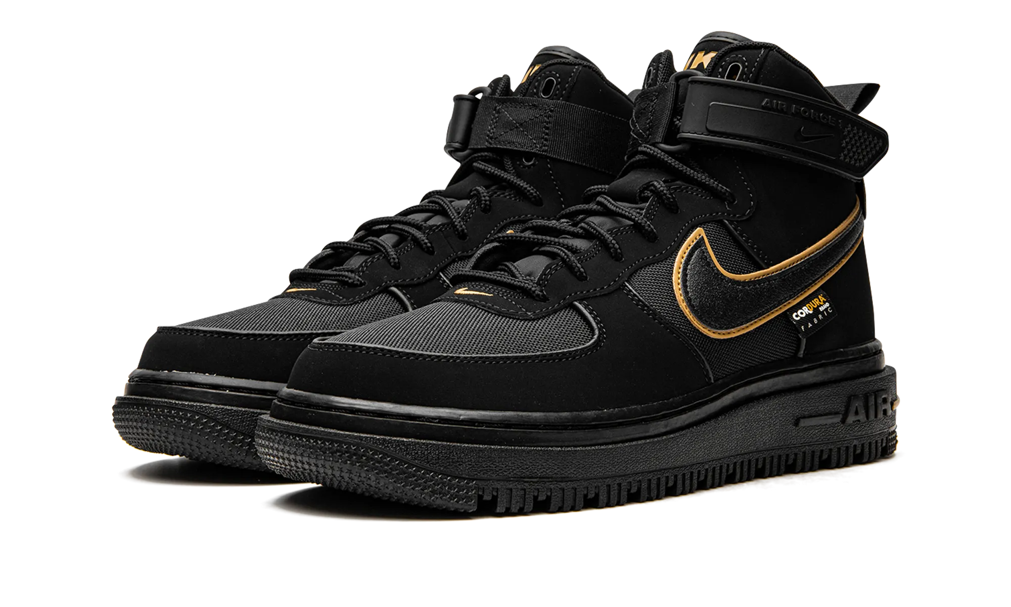 Air Force 1 Boot Cordura "Black Gold" Rugged Design Weekend Energy