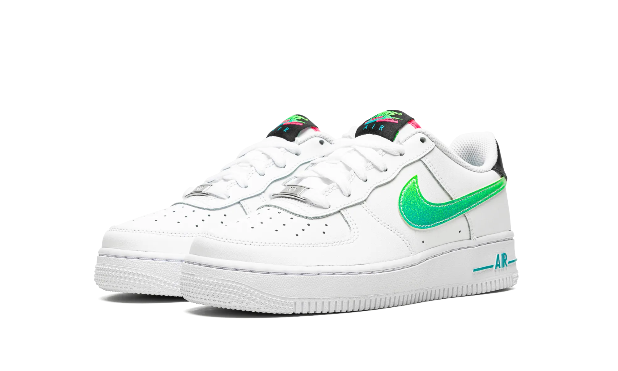 Air Force 1 Low LV8 "White Aquamarine" Street Style