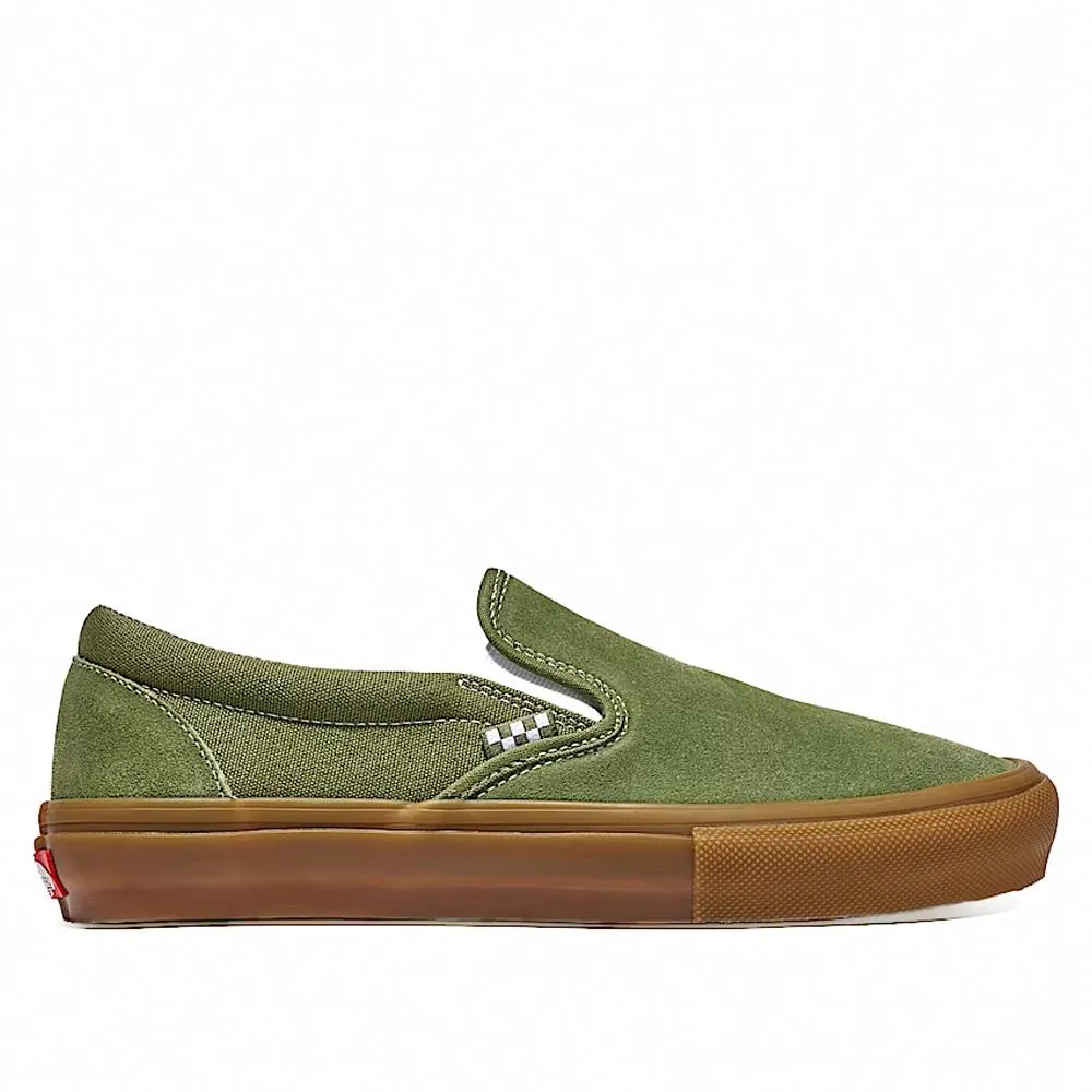 Vans Skate Slip-On - Green/Gum Cushioned