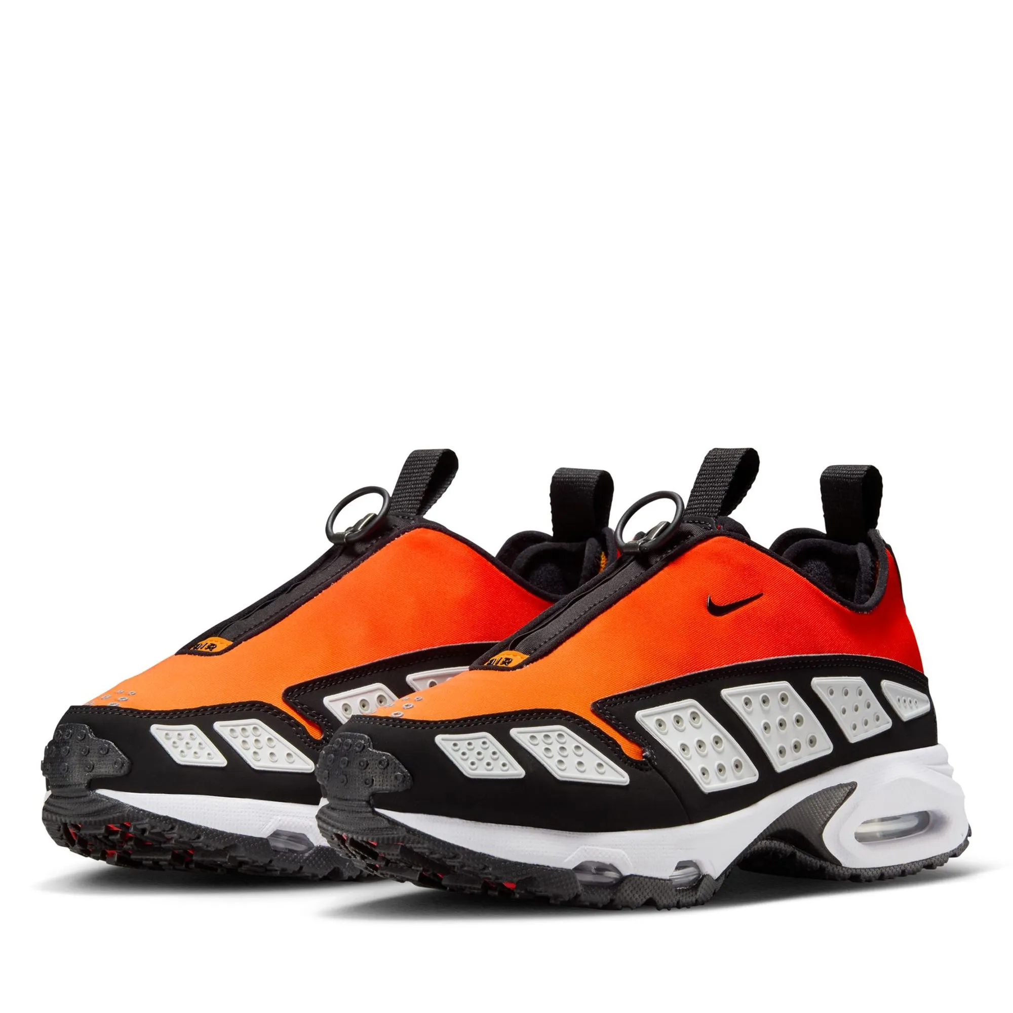 Women's Nike Air Max Sunder - Bright Crimson/Black Pull   Tab