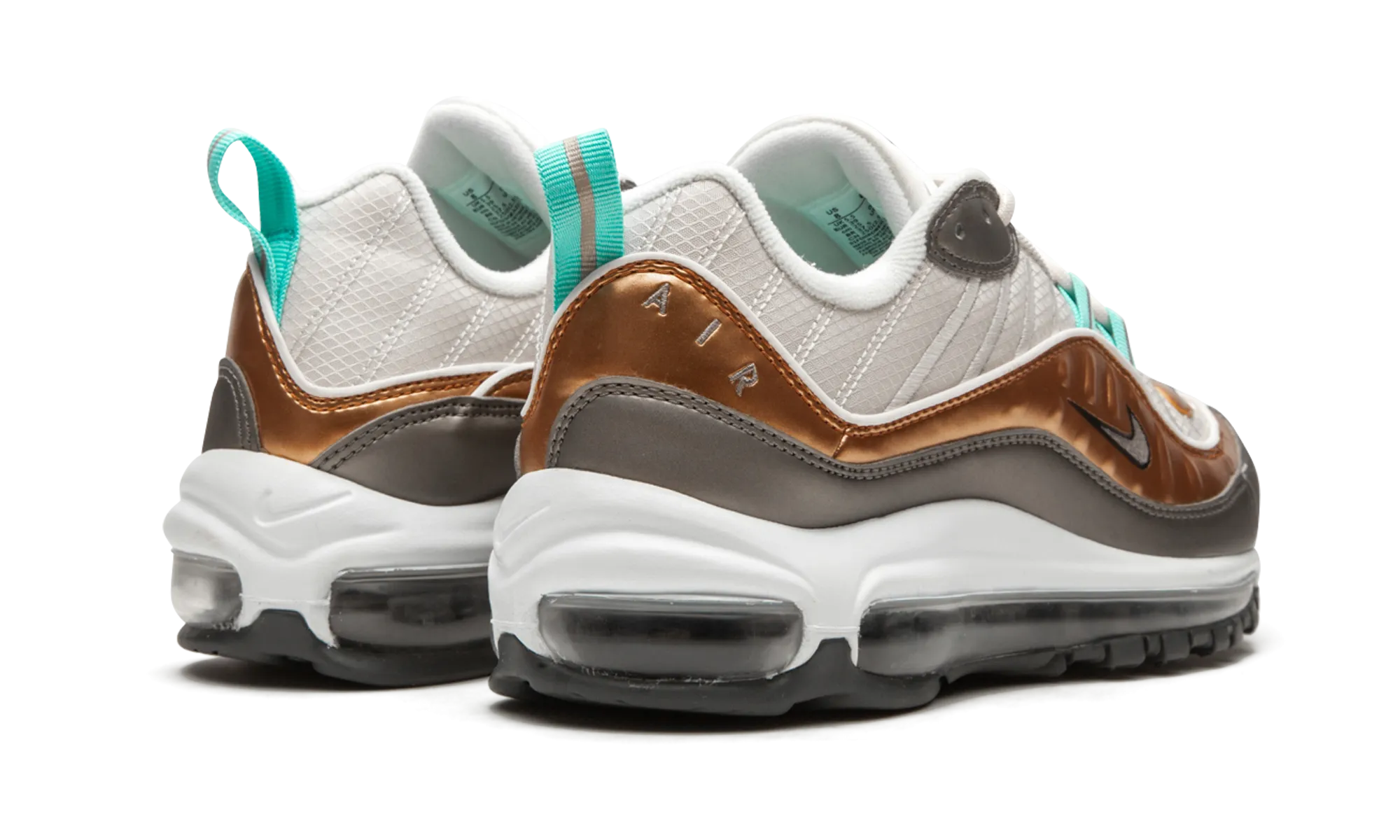 running in natural tracks shoes AIR MAX 98 WMNS "Copper/Teal"