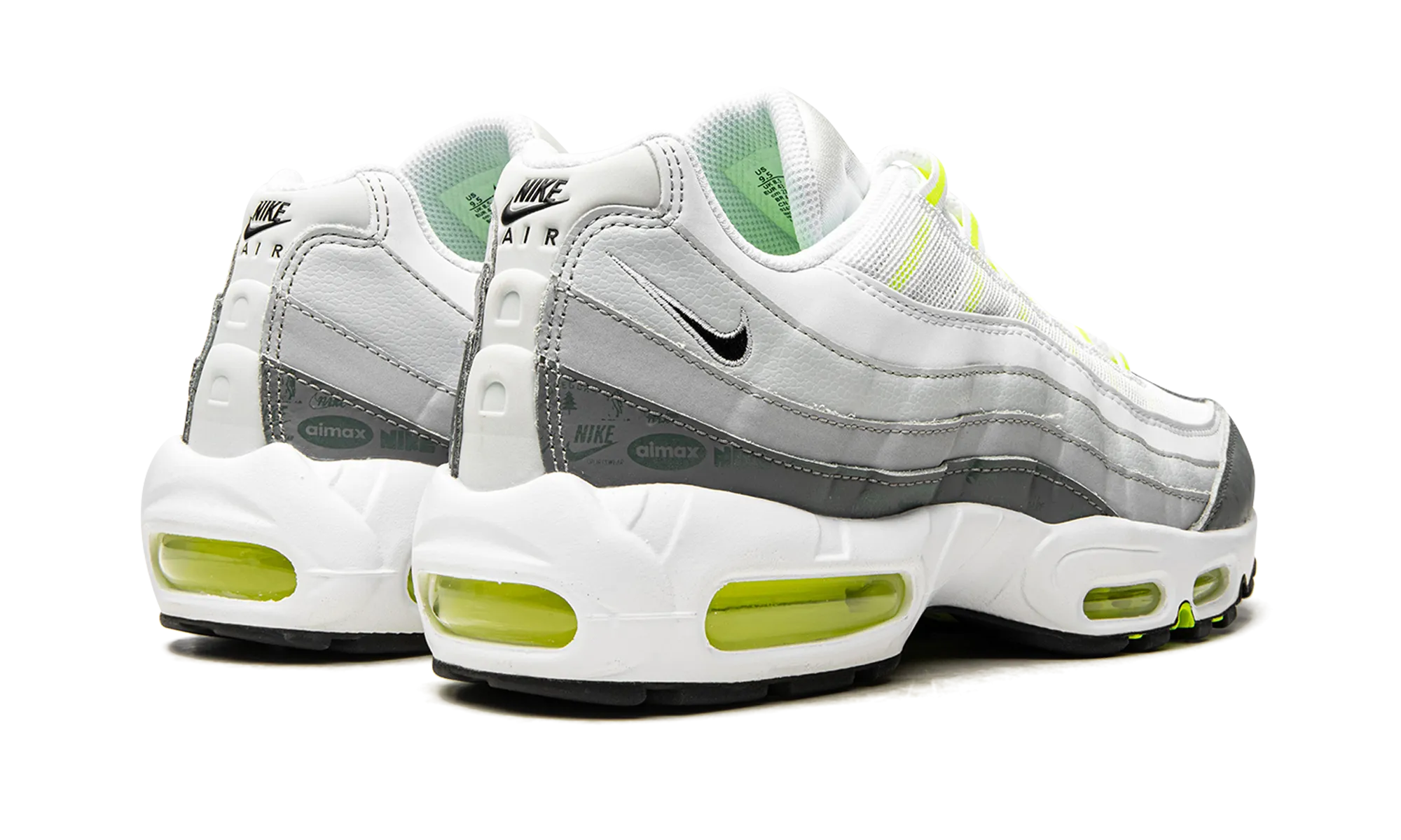 weekend running option heel - support - mechanism - firmness shoes Air Max 95 Retro "Logos Pack"
