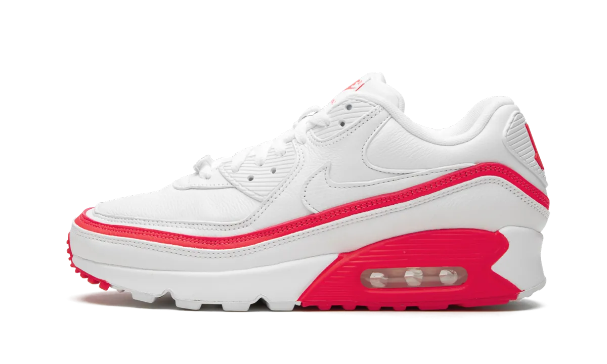Air Max 90 / UNDFTD "Undefeated White/Red" diving shoes Running Grip