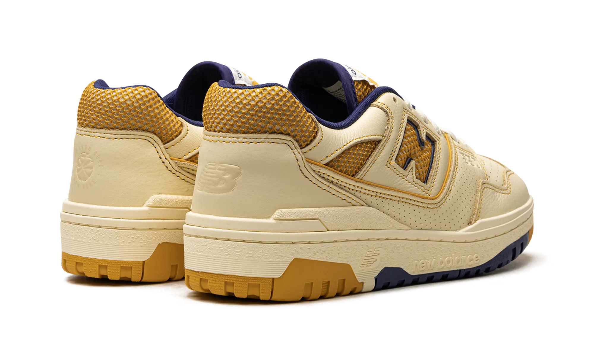 550 "Aime Leon Dore - White / Yellow" Outsole Pattern