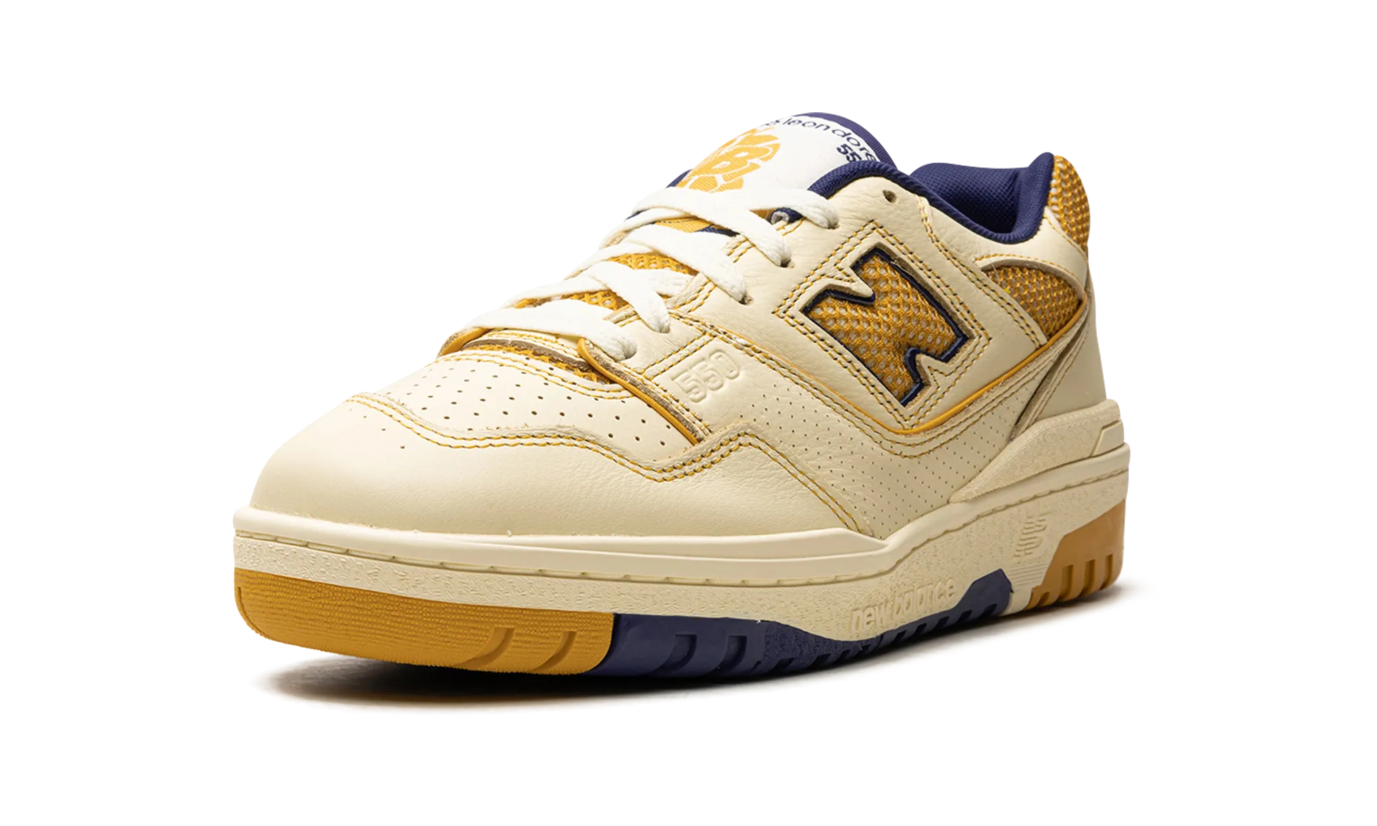 zip - up - feature shoes portable 550 "Aime Leon Dore - White / Yellow"