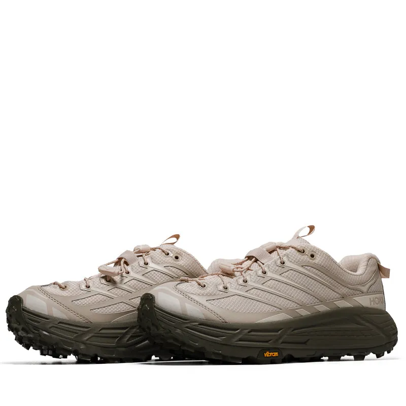 Hoka Mafate Three2 - Oat Milk/Eucalyptus Active Comfort