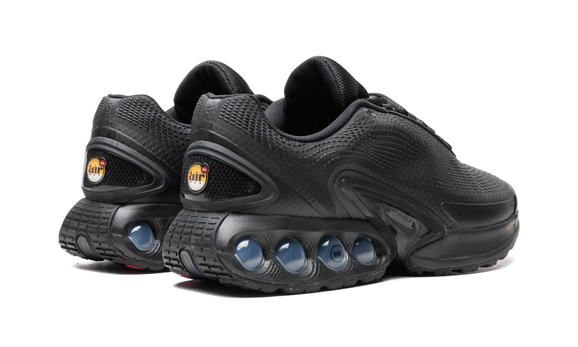 Air Max Dn "Triple Black" Fabric road runners' shoes