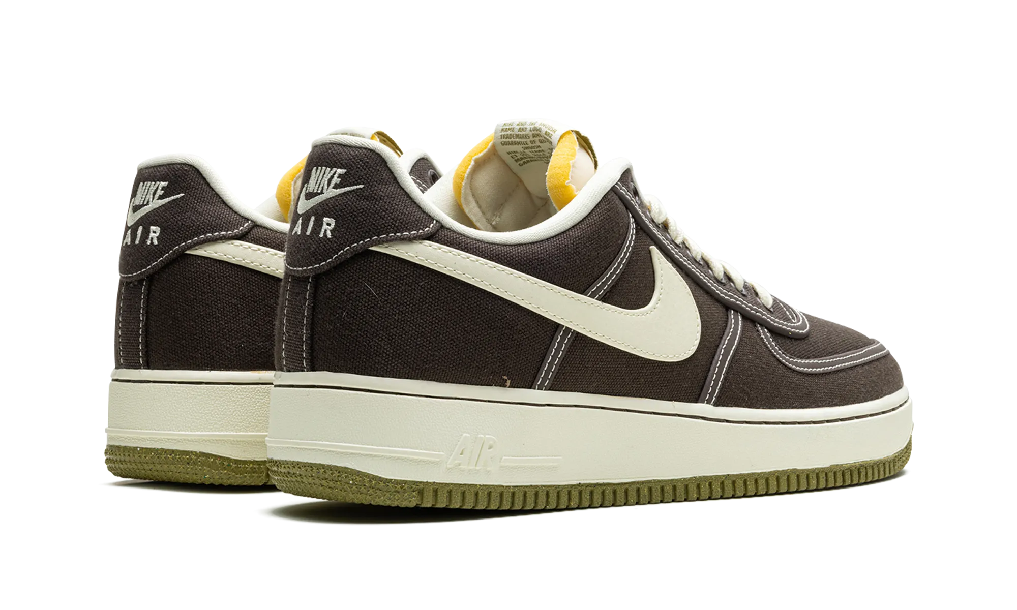 Soft Lining Training Step Air Force 1 Low "Inside Out Brown"