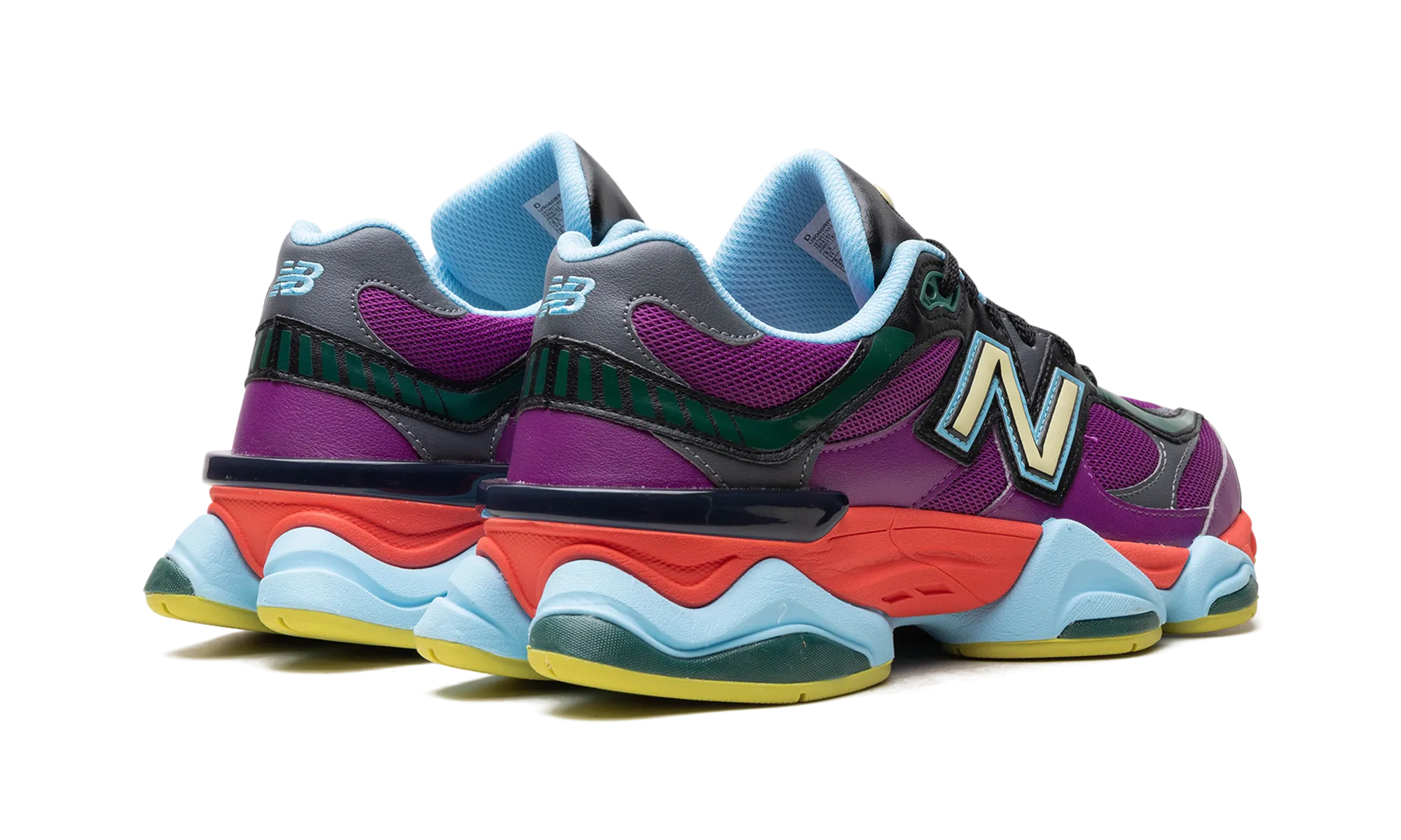 9060 "PURPLE FUCHSIA" medial - support shoes endurance - work running shoes