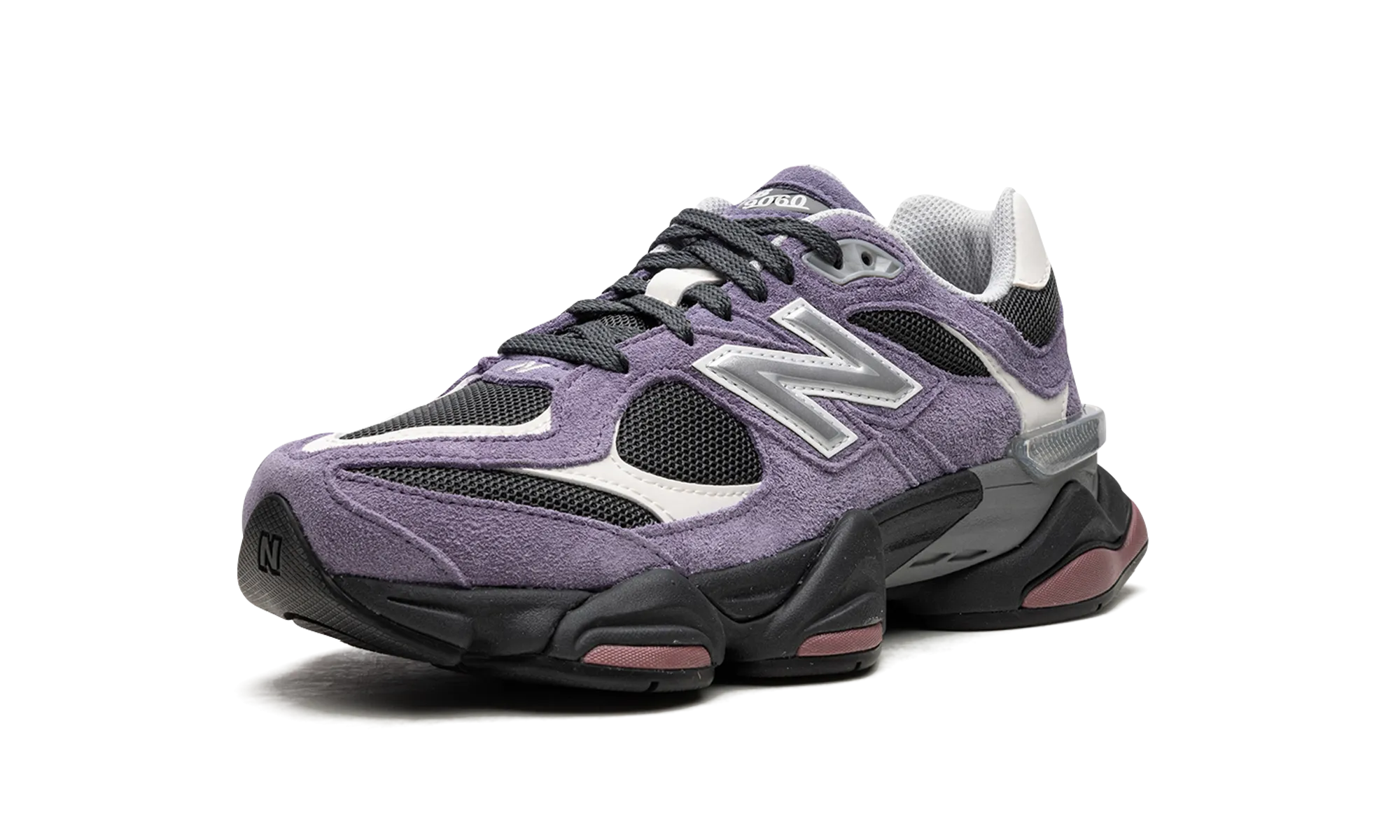 Rocker sole aluminum - reinforced shoes 9060 "Violet Noir"