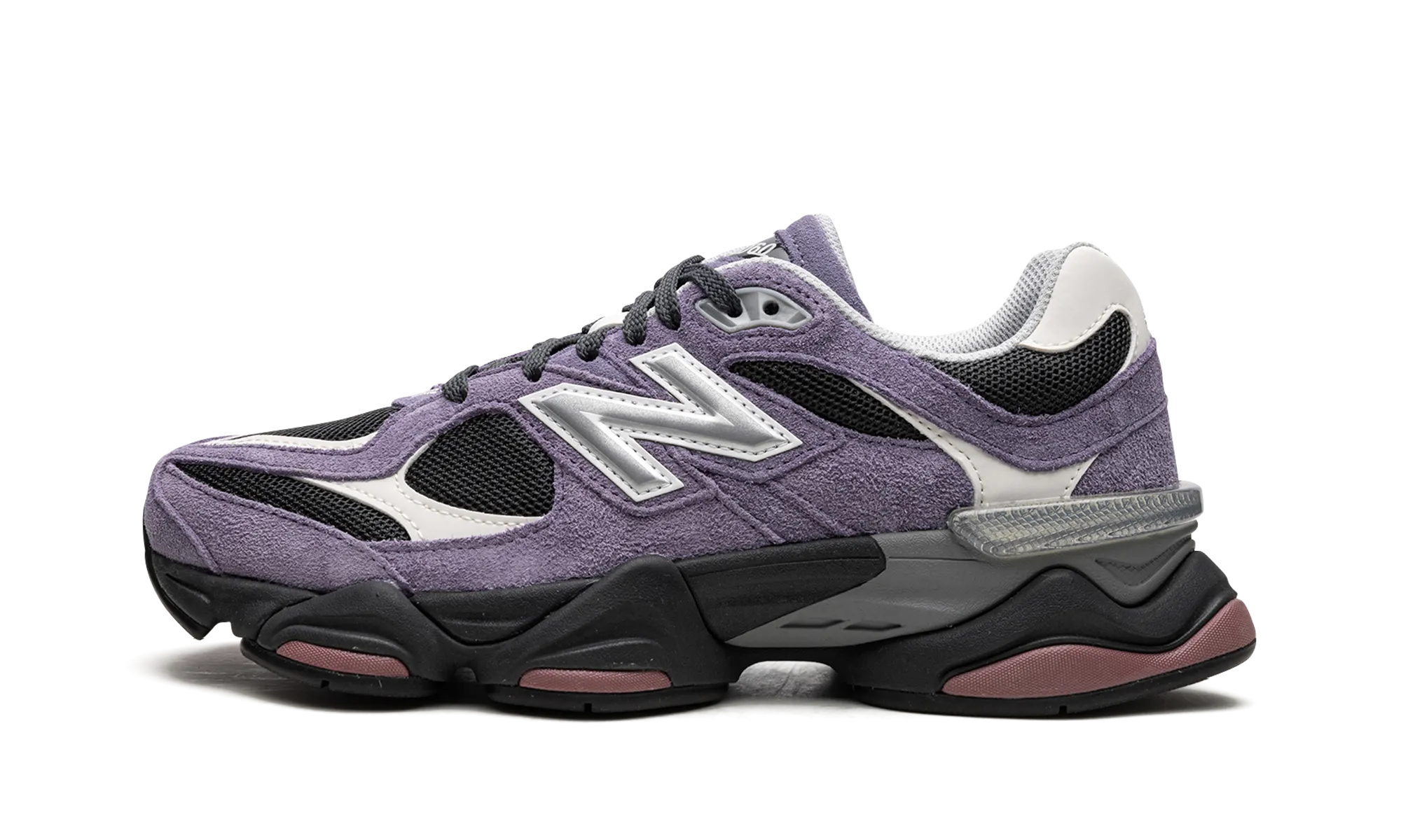 9060 "Violet Noir" padded - tongue running option machine - washable running shoes