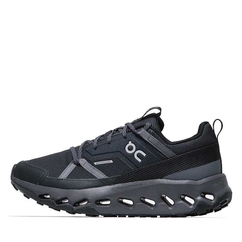 Women's On Cloudhorizon WP - Black/Eclipse High Top Support MinimalistDesign