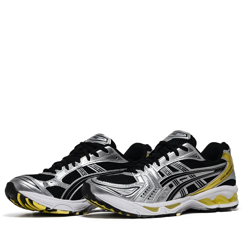 Asics Gel-Kayano 14 - Black/Lemon Spark Unbeatable Traction Soft Tongue Design