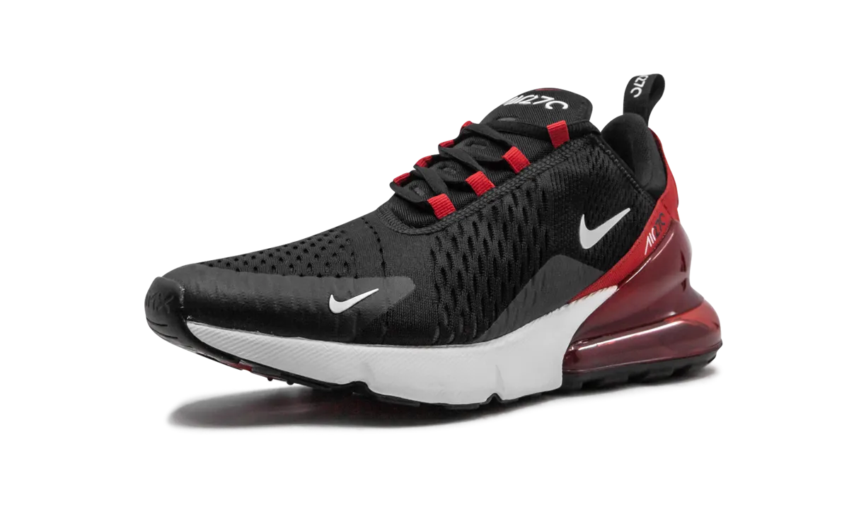 Air Max 270 "black red" running in a 10K shoes