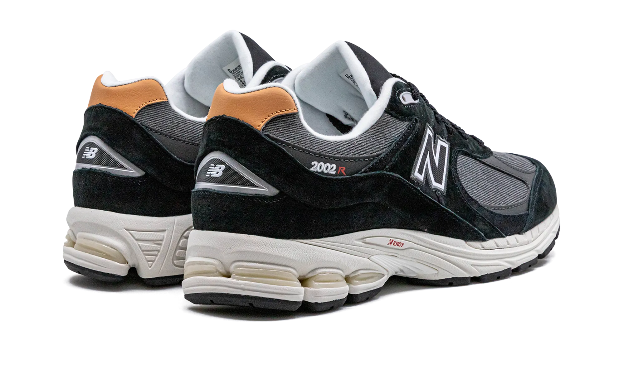 2002R "Black Denim" air - filled shoes tennis - compatible running shoes