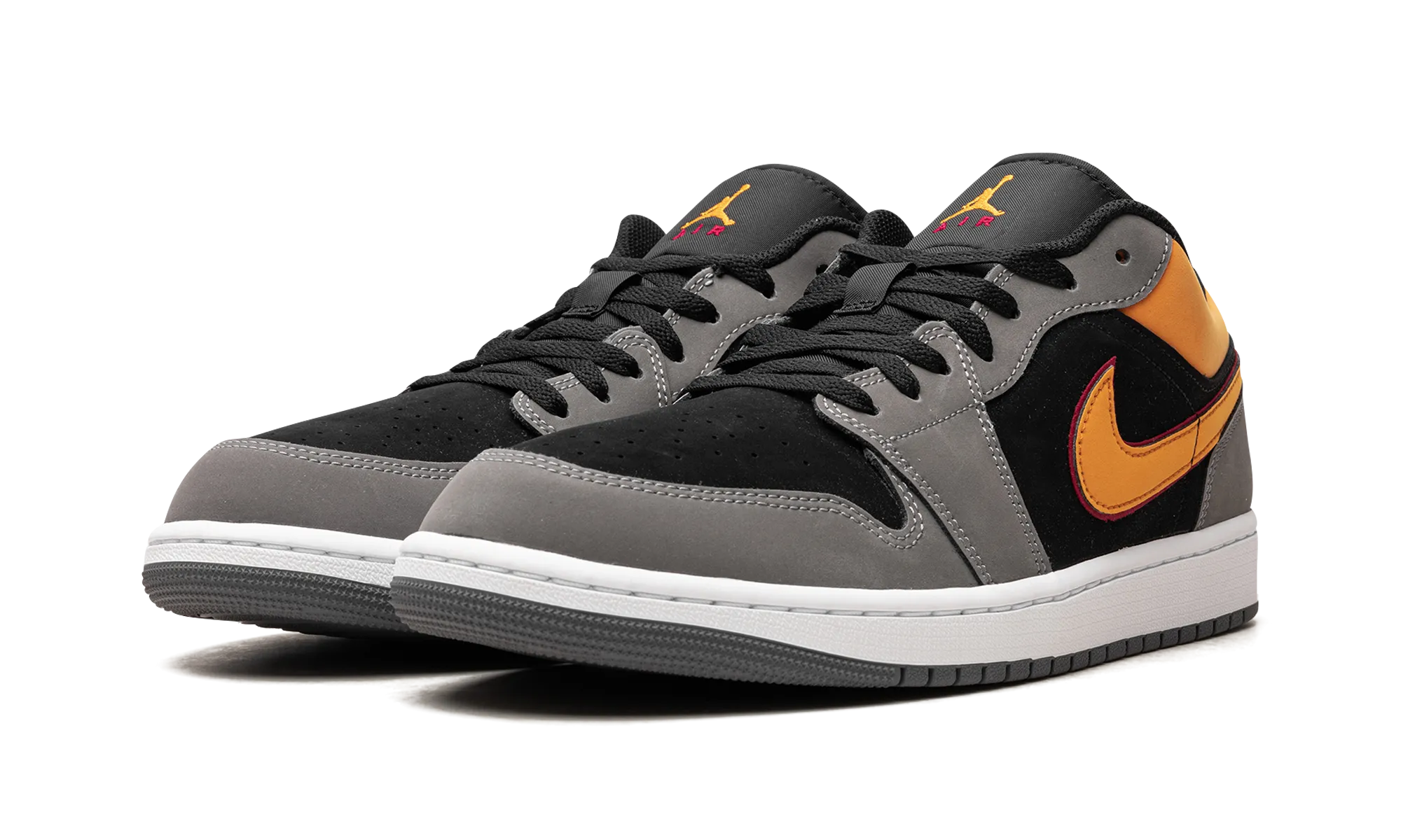 Air Jordan 1 Low "Vivid Orange" Daily Steps