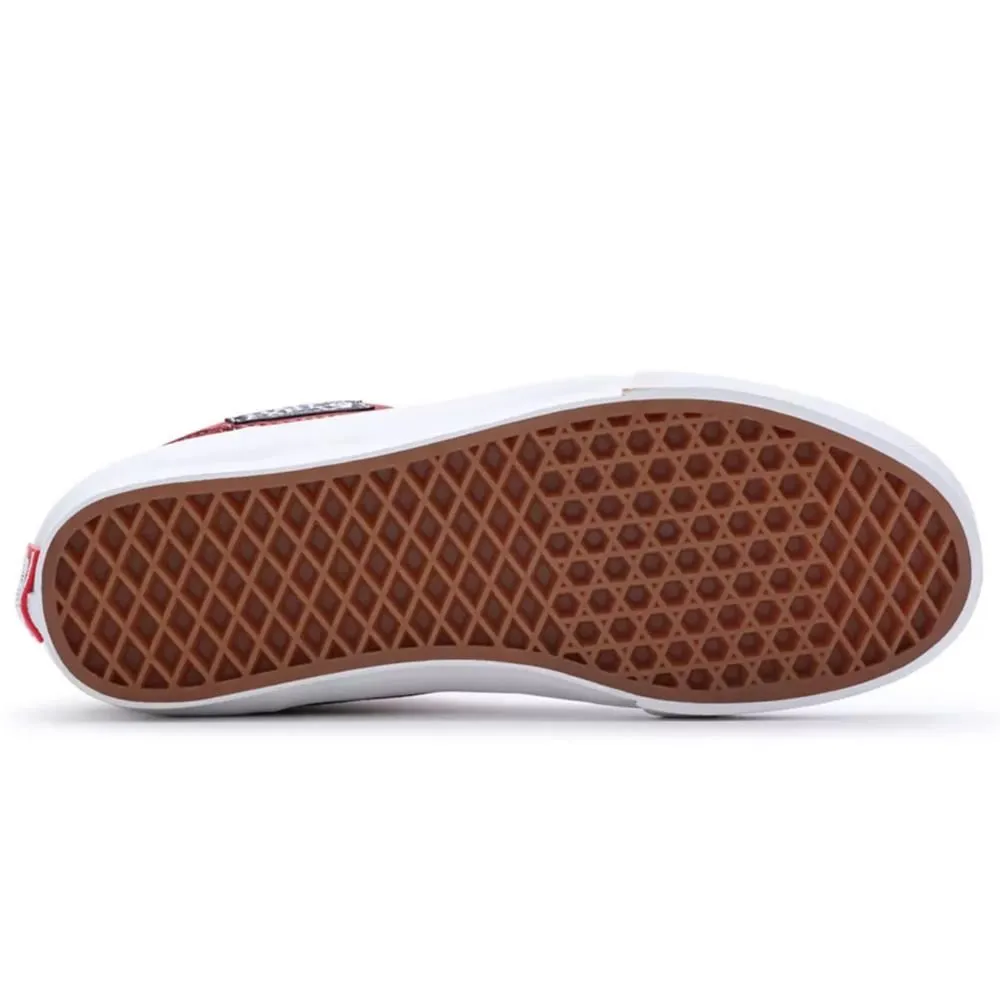 Vans Skate Half Cab '92 Pig Suede - Brick Rugged Look