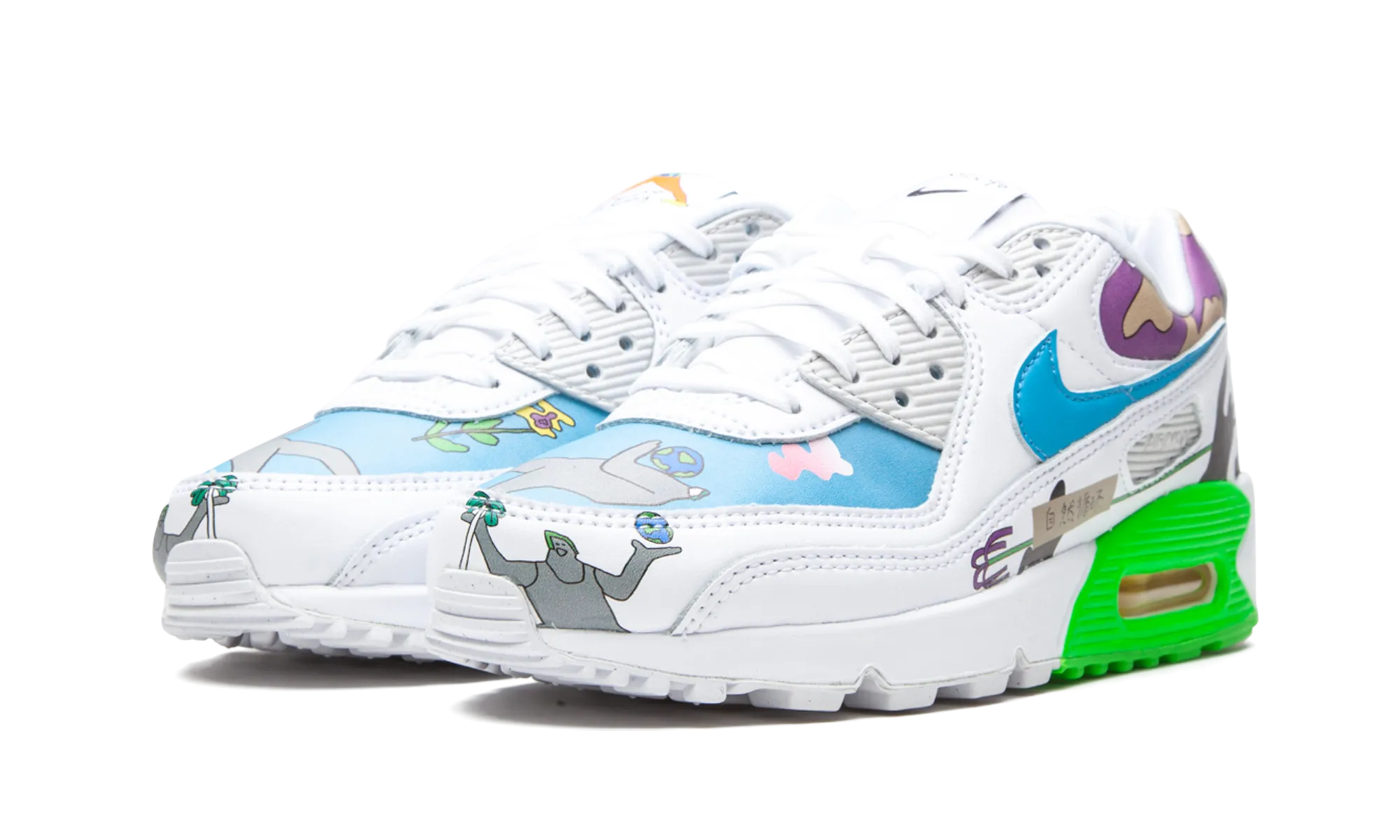 Flyleather Air Max 90 QS "Ruohan Wang" Wireless